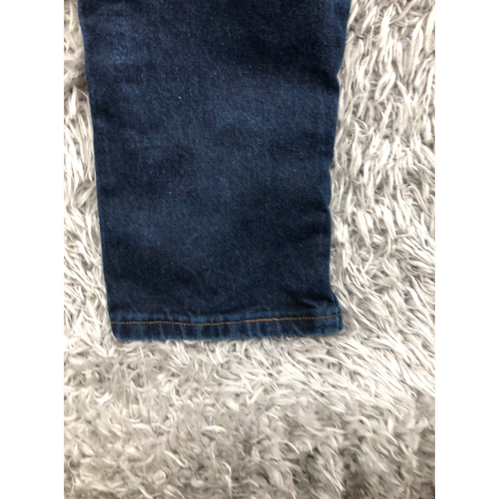 Wrangler Wrangler 933 Jeans Mens 29x32 Dark Wash Blue Mid Rise 5-Pocket Denim Button/Zip Belt Loops Straight Regular Size US 29 - 7 Thumbnail