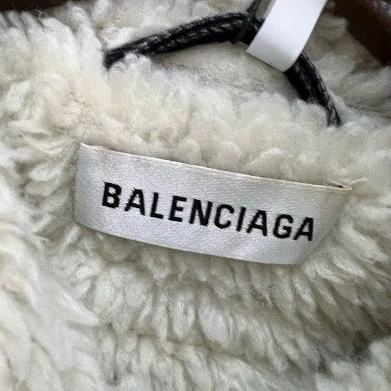 Balenciaga Balenciaga Black Denim Shearling Jacket. Size US M / EU 48-50 / 2 - 3 Thumbnail