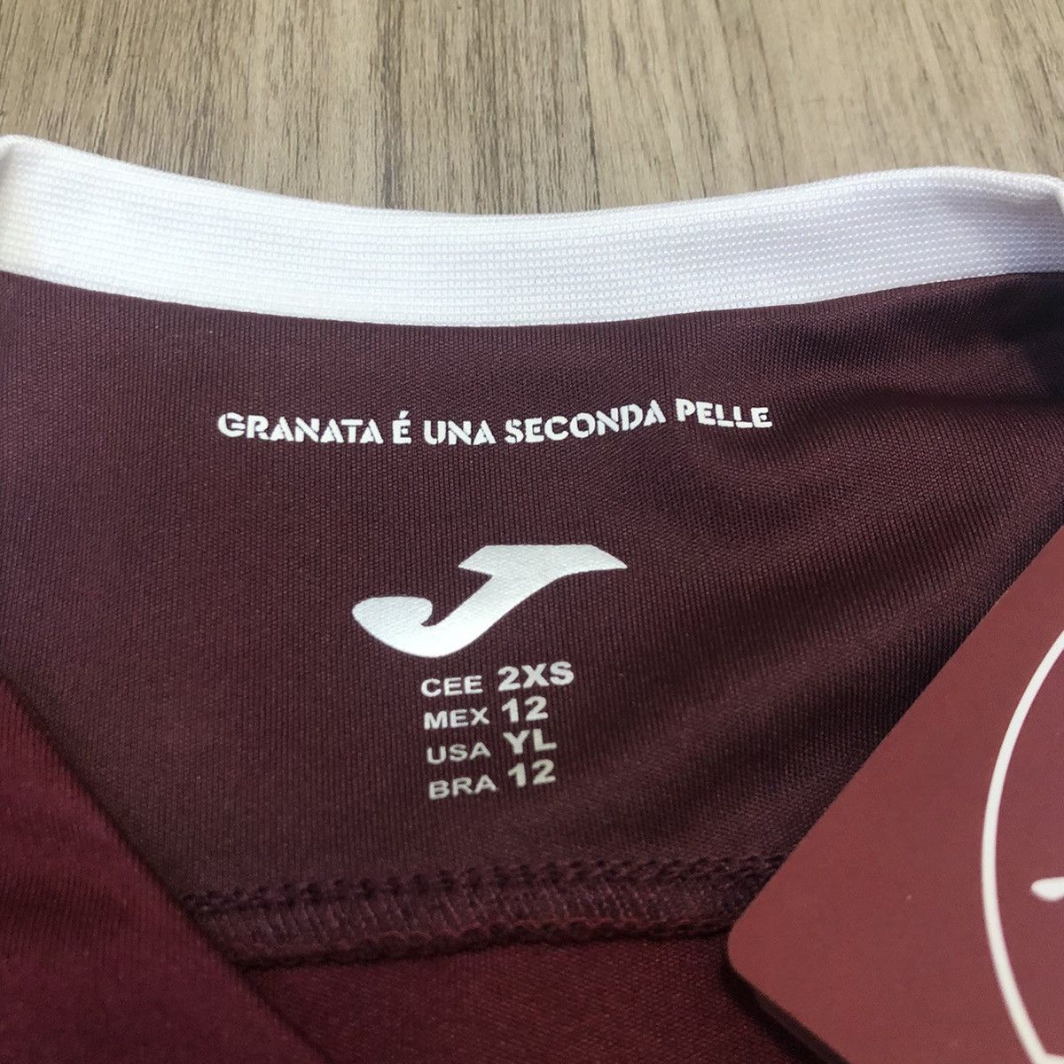 Joma Torino 20/21 home shirt (Bnwt) Size US XXS / EU 40 - 7 Thumbnail