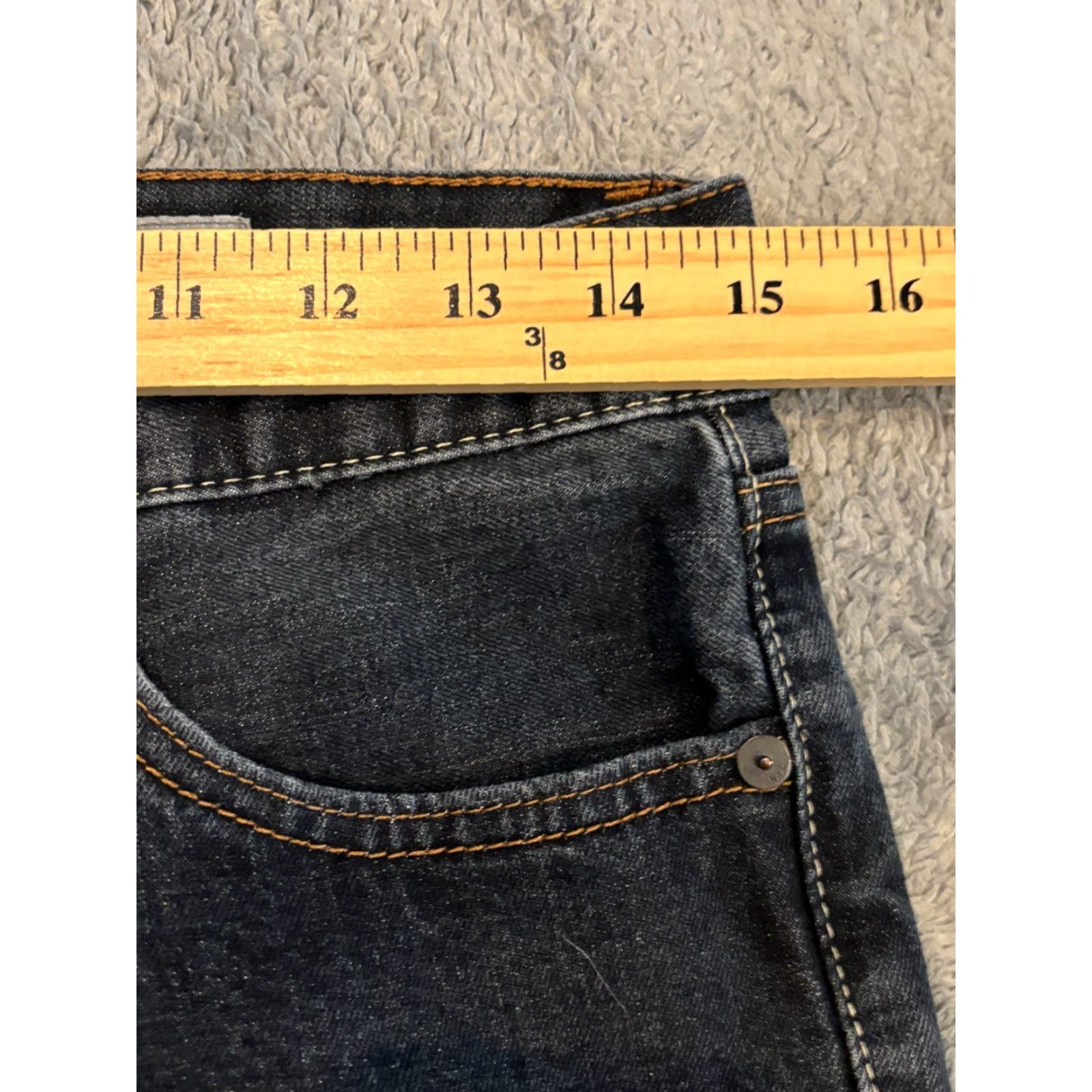 Vintage Aéropostale Jeans Mens Skinny Stretch Dark Wash Blue Denim Casual 29x30 30x30 Modern Slim Mens Baggy? Size US 29 - 4 Thumbnail
