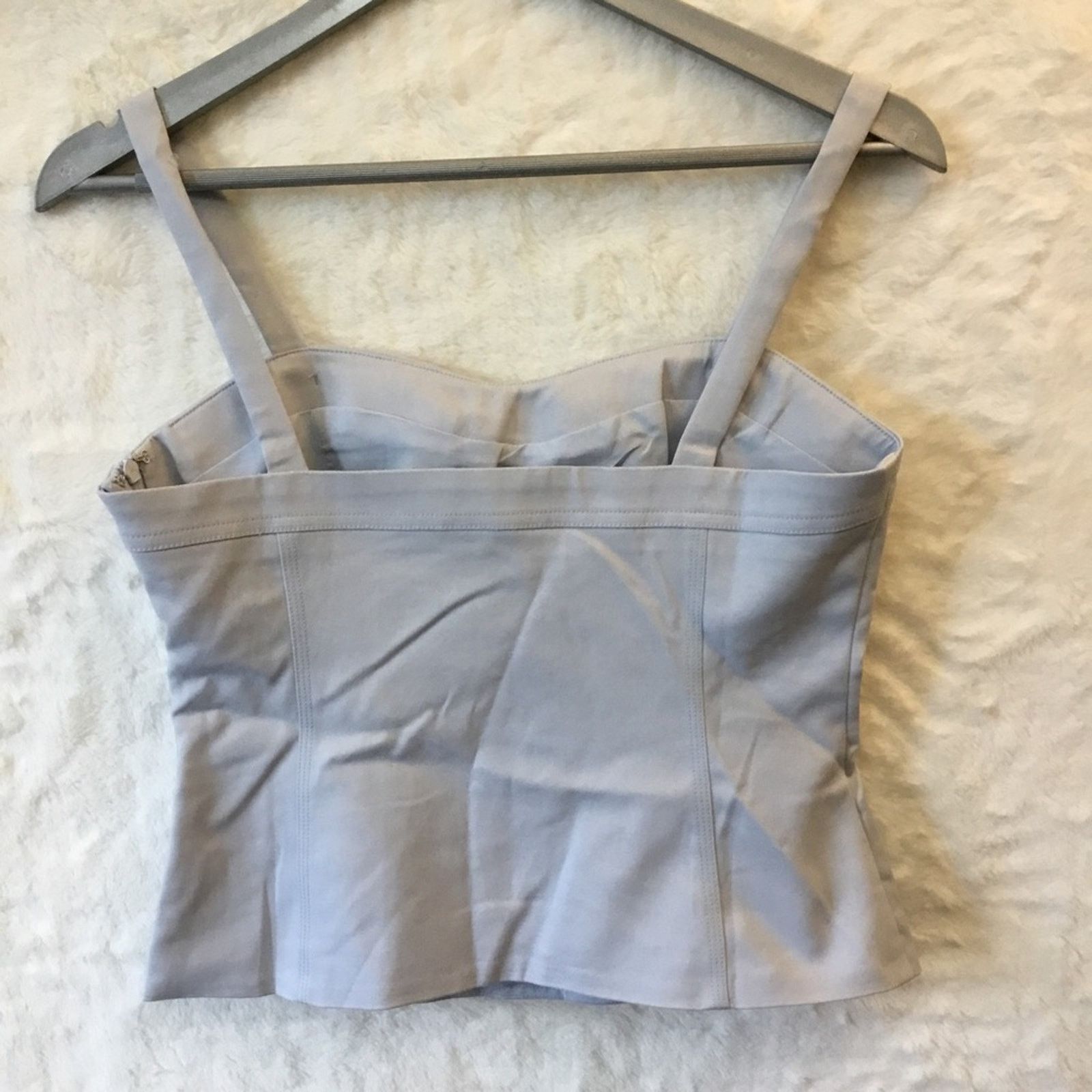 Other Love Bonito Baby Blue Armelle Panel Bustier Top Size M / US 6-8 / IT 42-44 - 6 Thumbnail