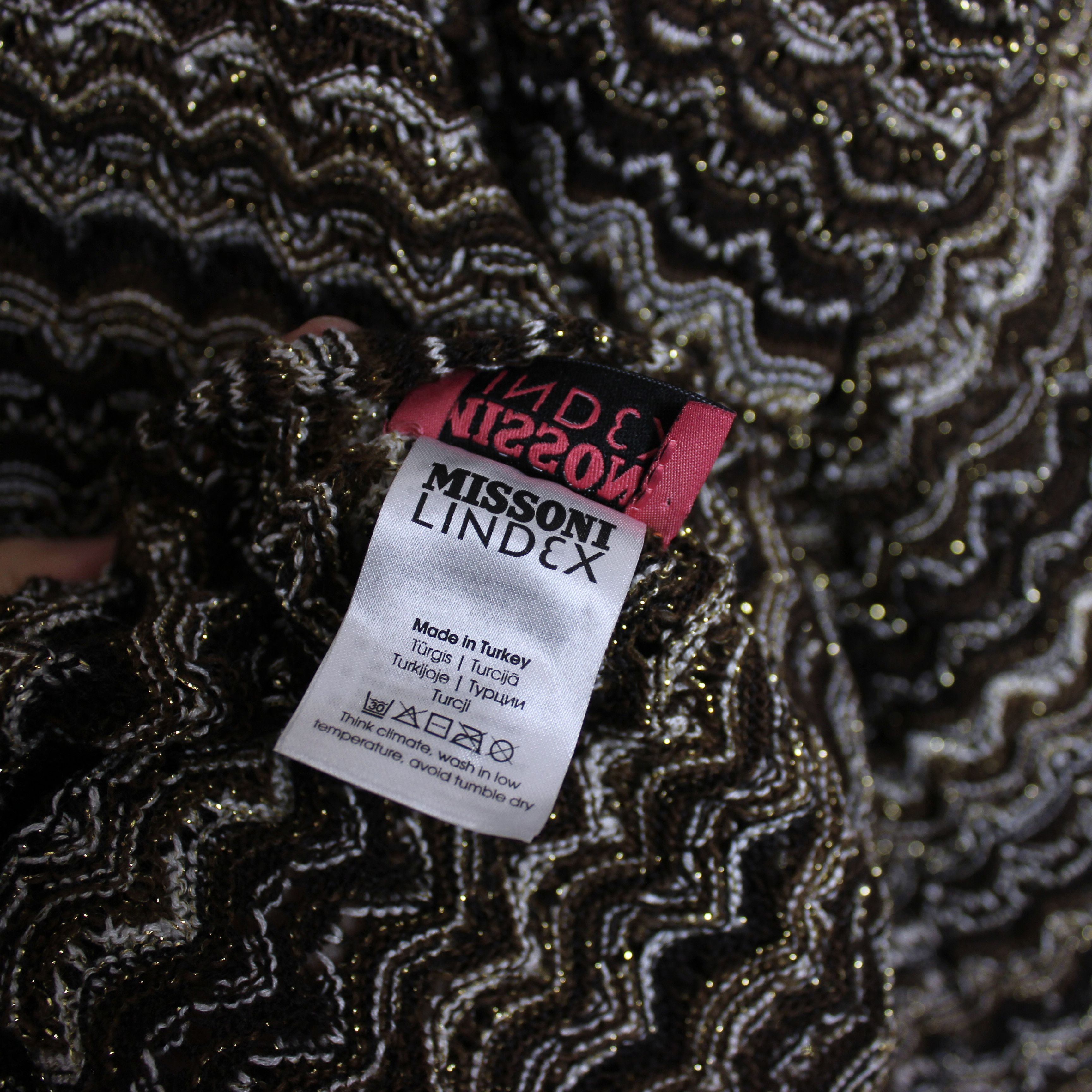 Missoni Missoni Lindex big sizing scarf rarity wool Size ONE SIZE - 9 Thumbnail