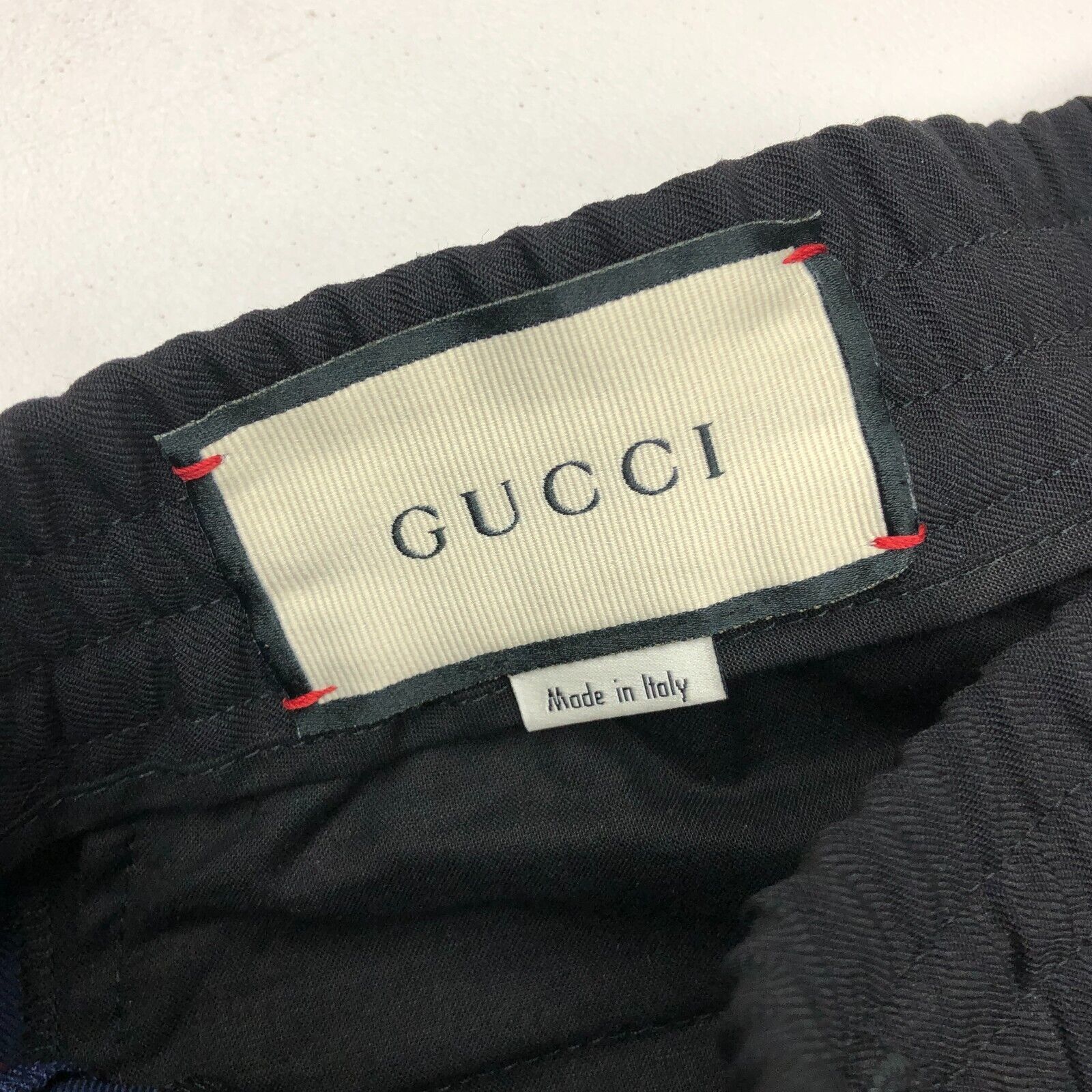 Gucci Gucci Wool Track Pants Black Blue and Red Side Stripe Size US 44 / EU 60 - 7 Thumbnail