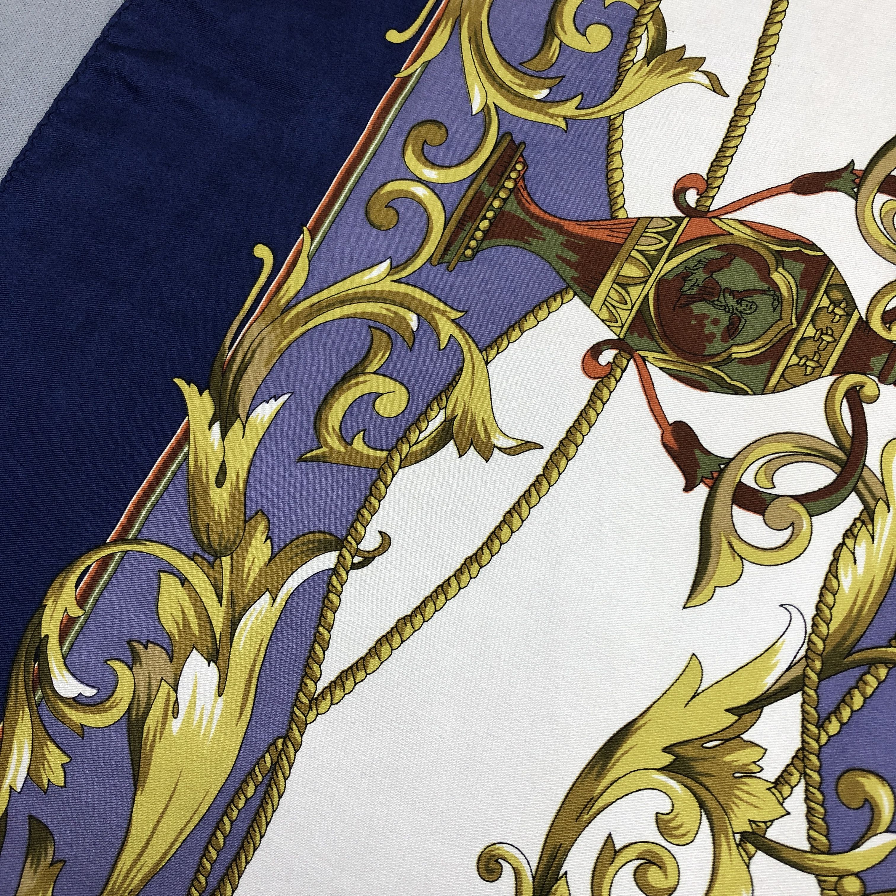 Other × Vintage Vintage Michel Valentino SILK Scarf Twill Stole Wraps Scarve Size ONE SIZE - 12 Thumbnail