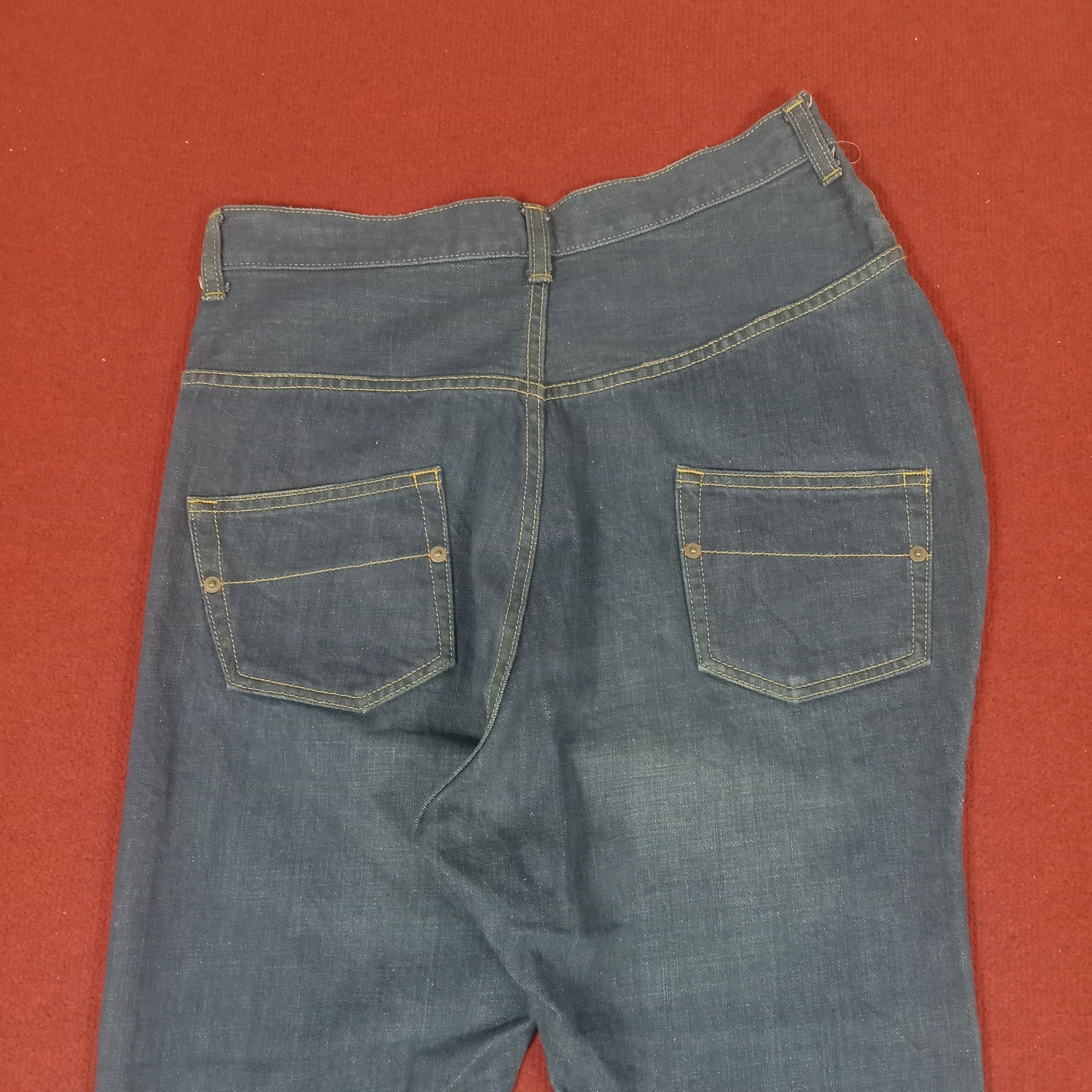 Designer × Frapbois × Issey Miyake Frapbois Issey Miyake Japanese Designer Rare Design Jeans Size US 30 / EU 46 - 5 Thumbnail