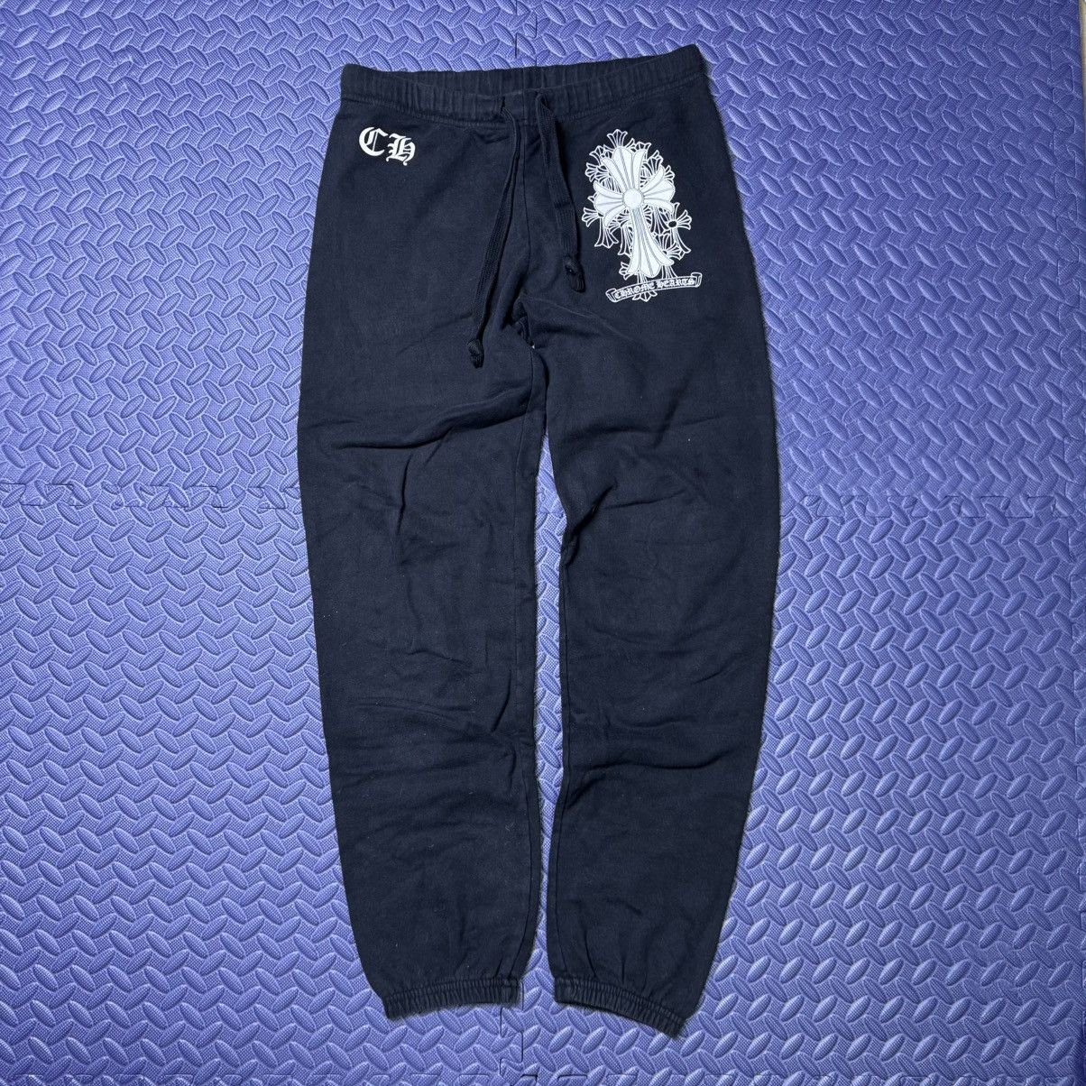 Chrome Hearts Chrome Hearts - Vintage Cemetery Cross Sweatpants Size US 31 - 2 Thumbnail
