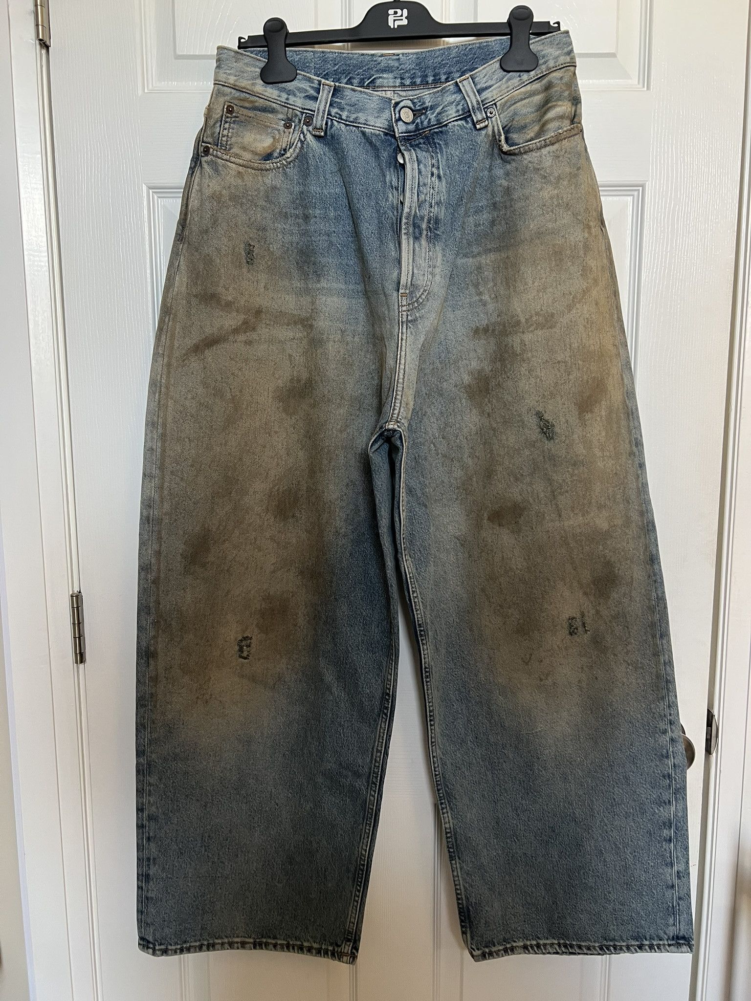 Acne Studios 2023F FN Penicillin Wide Denim sz 40