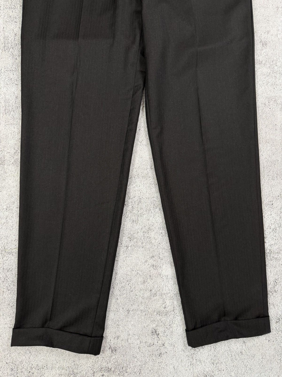 Gucci Gucci Classic Black Suit | Original | Size 52 | Size 52L - 18 Thumbnail