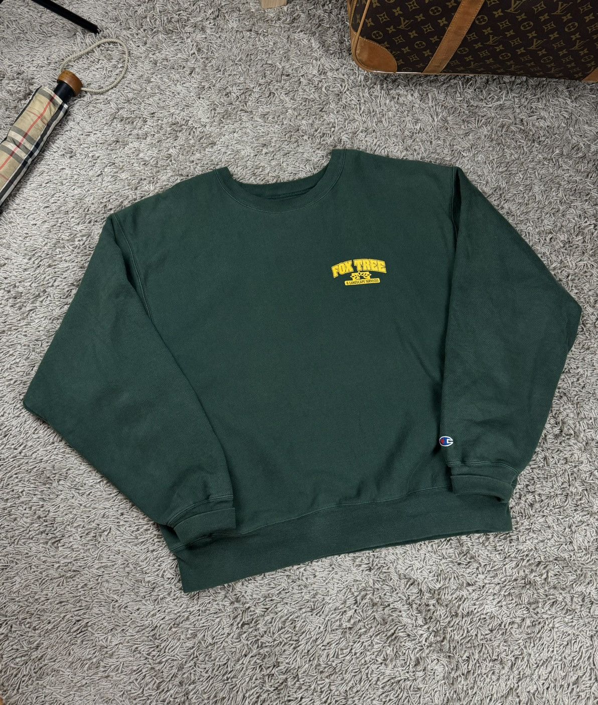 Champion × Vintage Vintage sweatshirt crewneck Champion original casual item Size US XXL / EU 58 / 5 - 2 Thumbnail