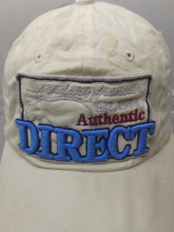 Japanese Brand Vintage Authentic Direct Distressed Style Cap Hat Size ONE SIZE - 3 Thumbnail
