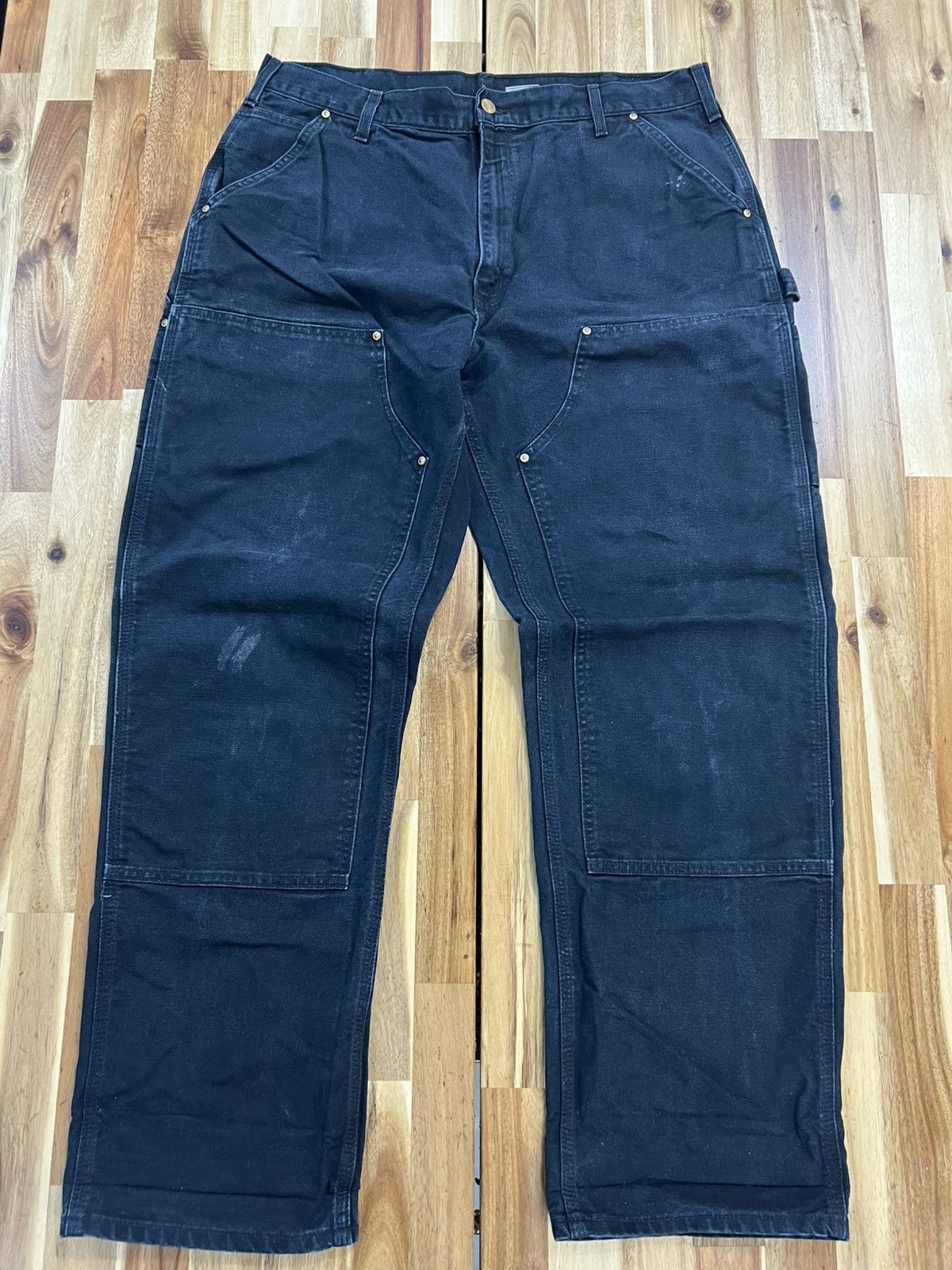 Carhartt Vintage Carhartt Double Knee Denim Jeans Size US 38 / EU 54 - 1 Thumbnail