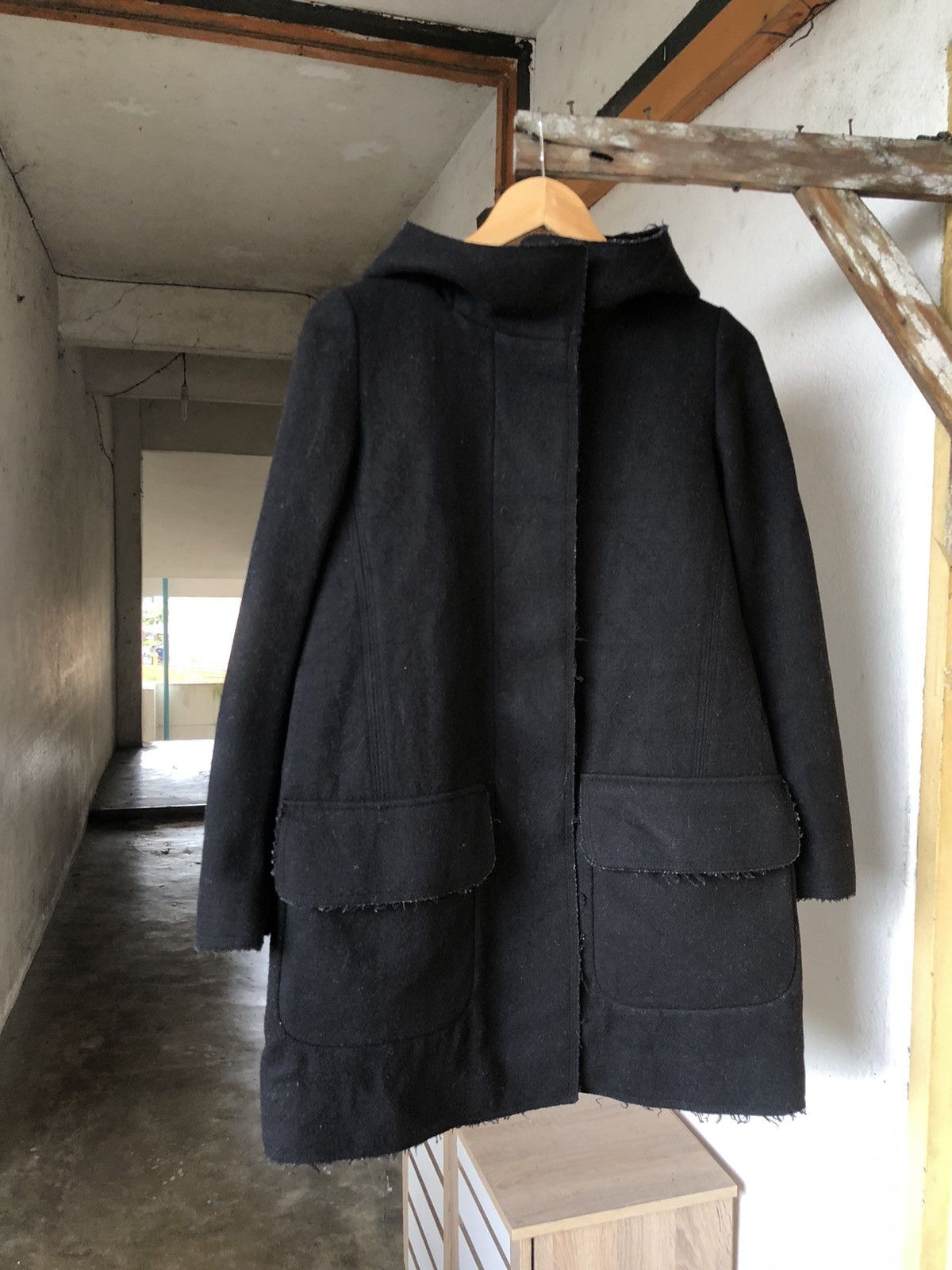 Jil Sander Jil Sander x Uniqlo Seditionaries Wool Long Coat For Winter Size L / US 10 / IT 46 - 9 Thumbnail