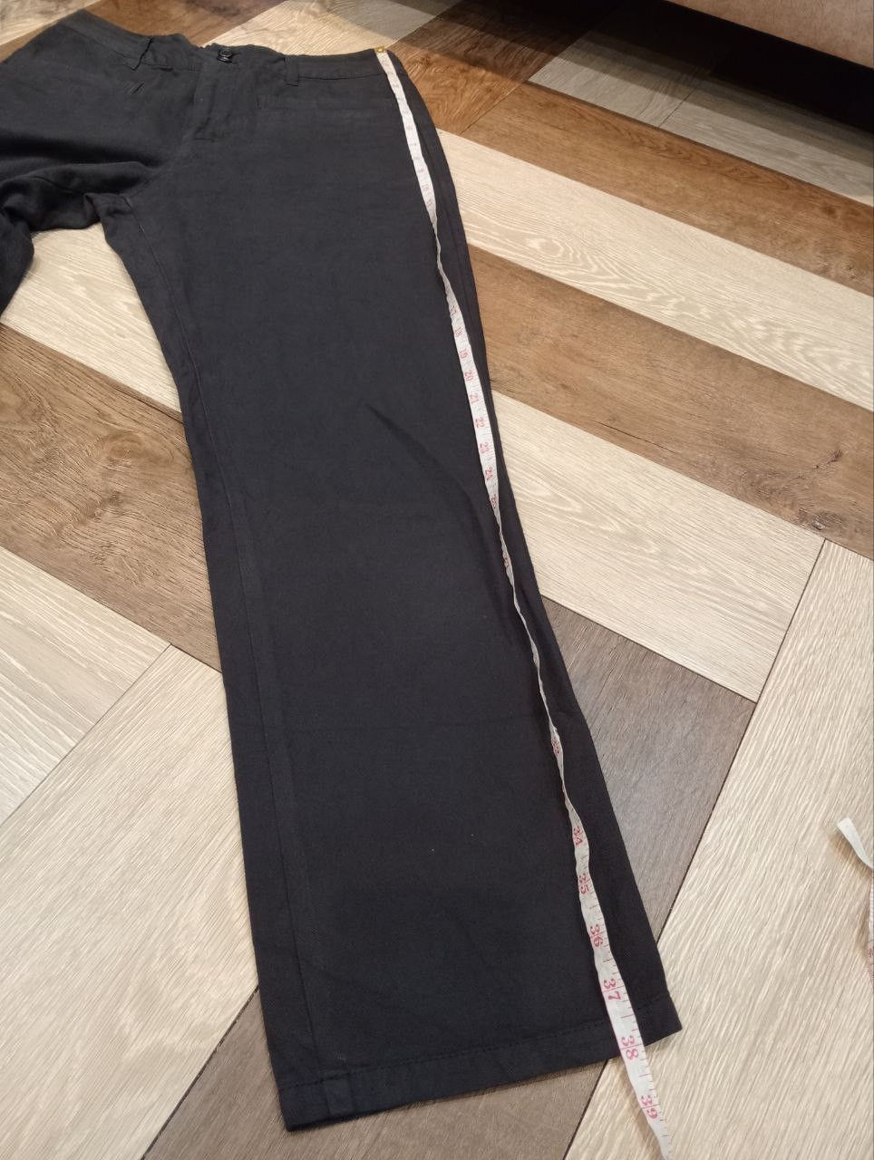 Issey Miyake ISSEY MIYAKE PLANTATION COTTON PANTS - SIZE S BLACK Size 28" / US 6 / IT 42 - 12 Thumbnail