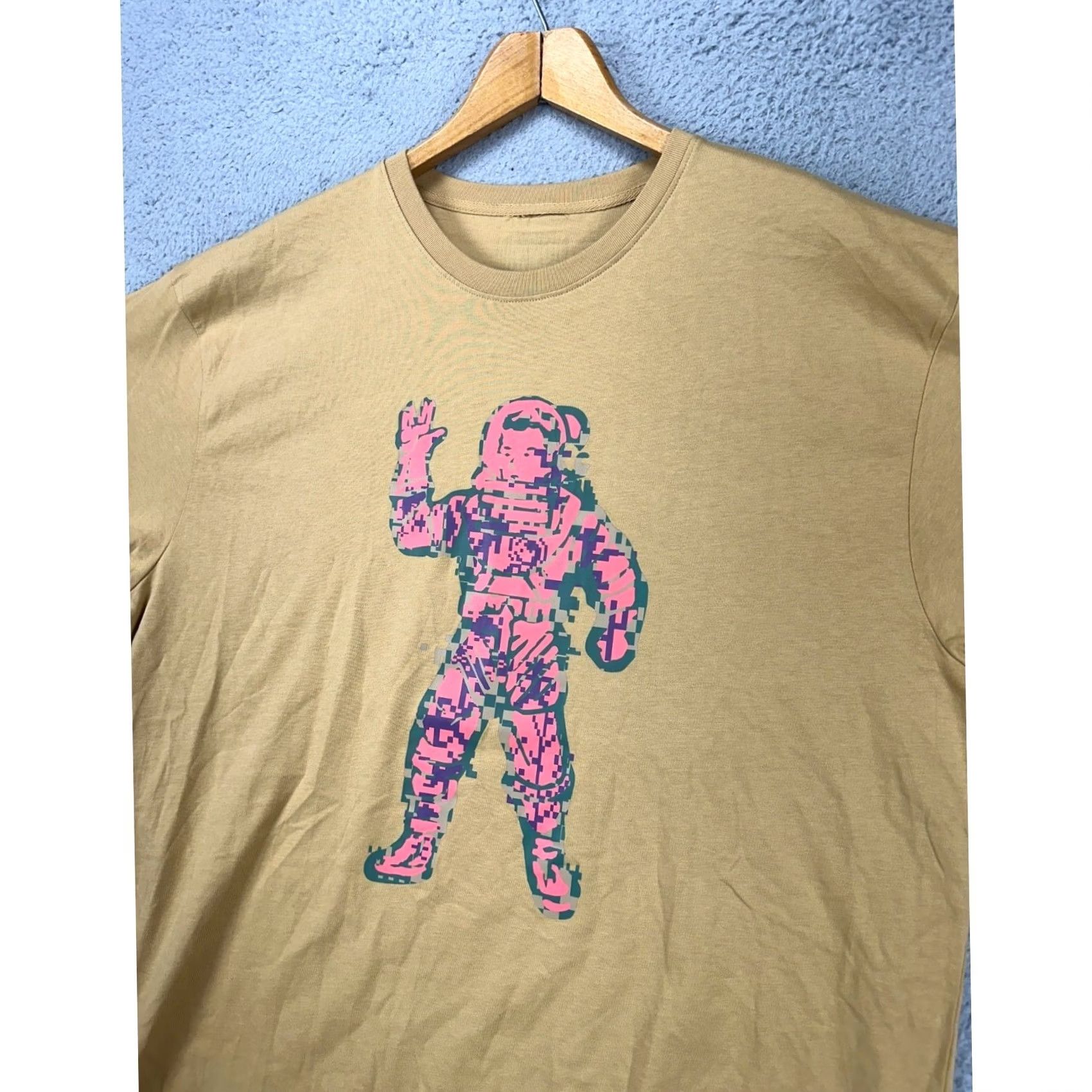 Billionaire Boys Club VINTAGE Billionaire Boys Club T-Shirt Mens XL Yellow Astronaut Logo Short Sleeve Tee Size US XL / EU 56 / 4 - 7 Thumbnail