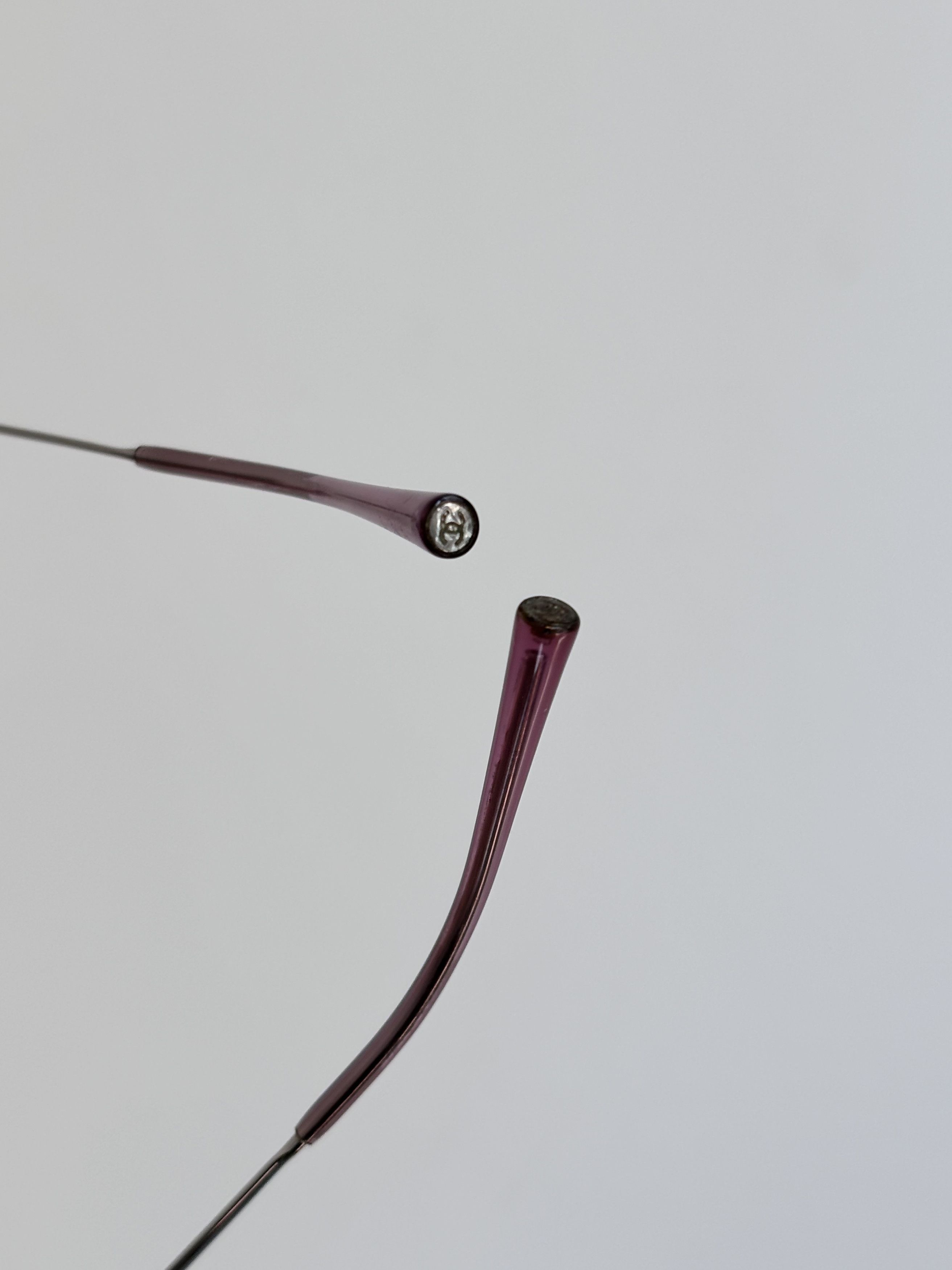 Chanel Chanel Sunglasses 4017 D CC Rhinestone Logo Rimless Size ONE SIZE - 8 Thumbnail