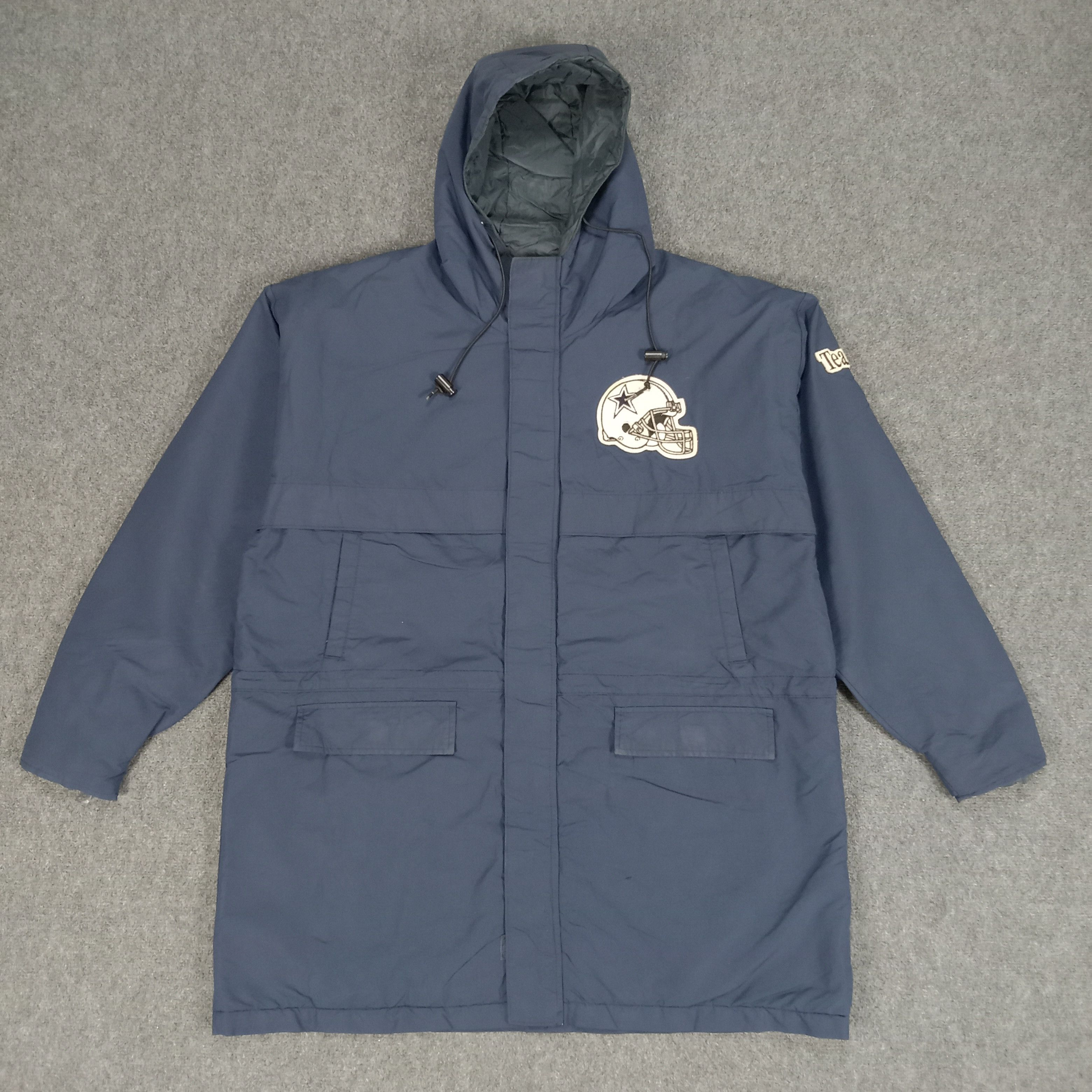 Chalk Line × NFL × Vintage Dallas Cowboys NFL American Football Team Jacket Size US XL / EU 56 / 4 - 3 Thumbnail