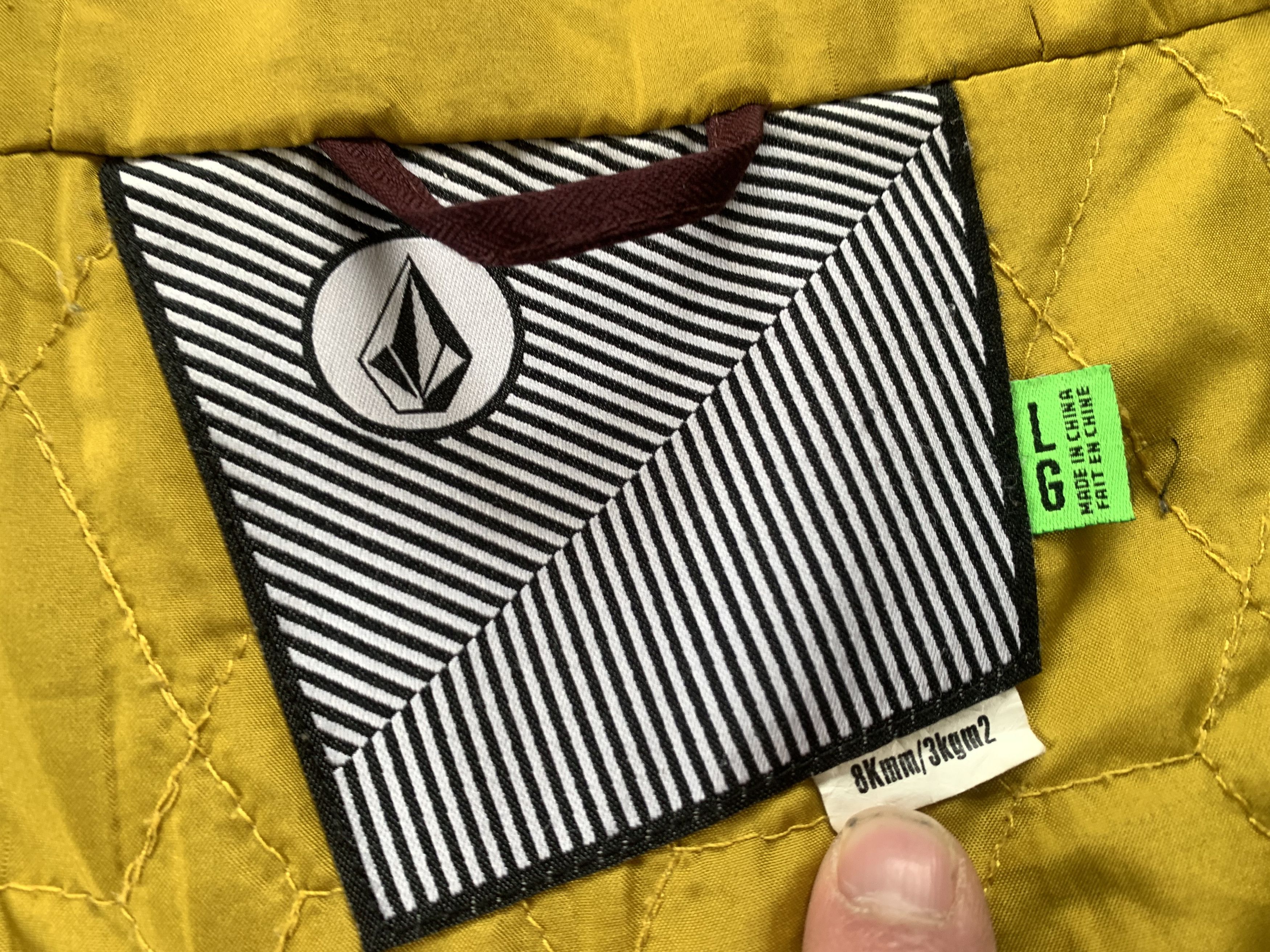 Volcom Mens Volcom Snowboard Ski Jacket Size US L / EU 52-54 / 3 - 9 Thumbnail