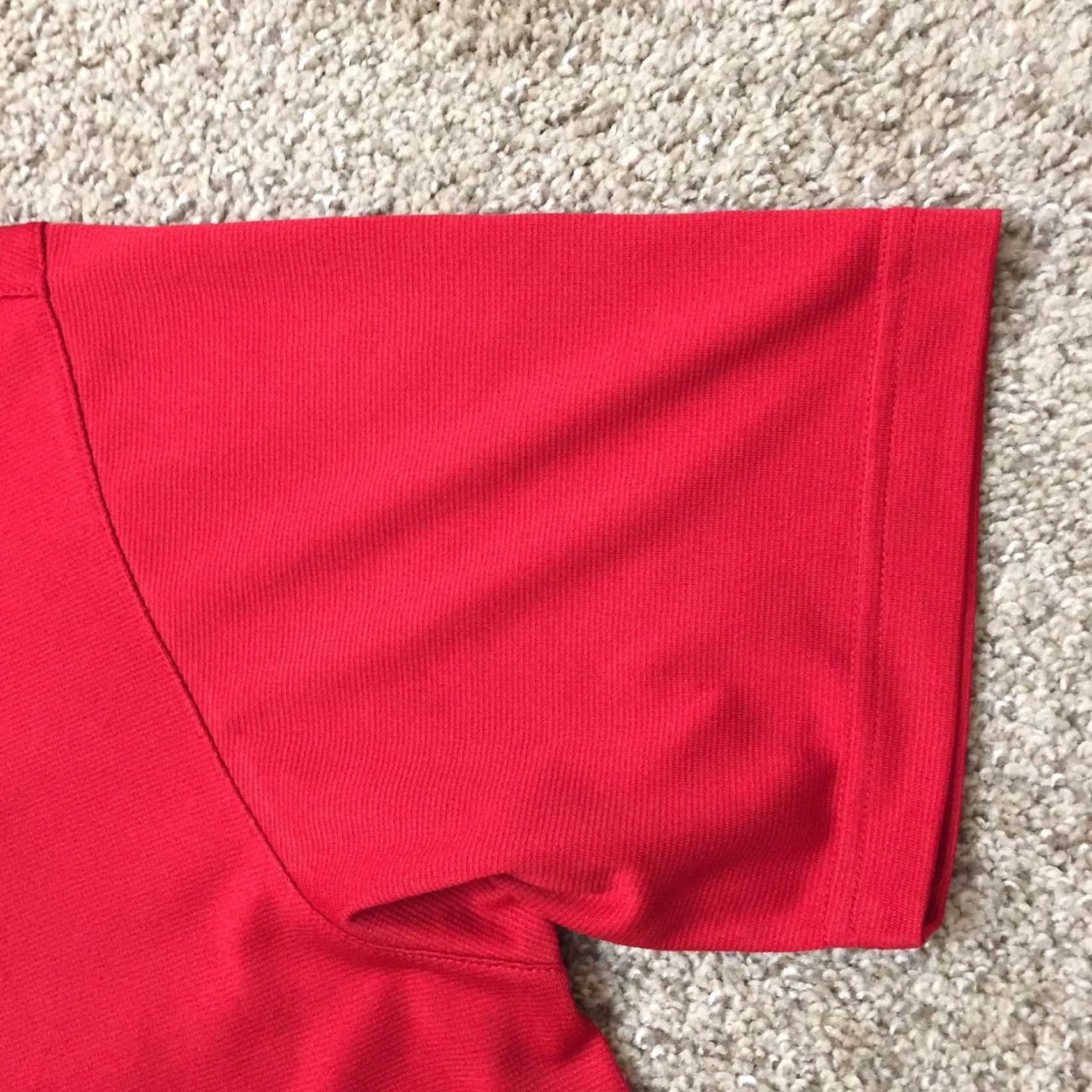 Adidas Adidas Climalite Polo Shirt Mens Medium Red Short Sleeve Shirt Size US M / EU 48-50 / 2 - 4 Thumbnail
