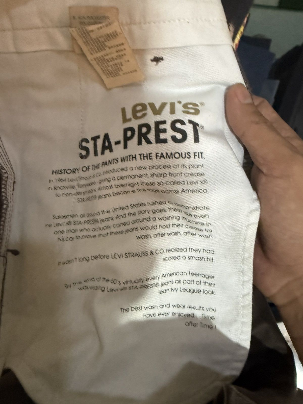 Levi's Levis stapress Size US 32 / EU 48 - 6 Thumbnail
