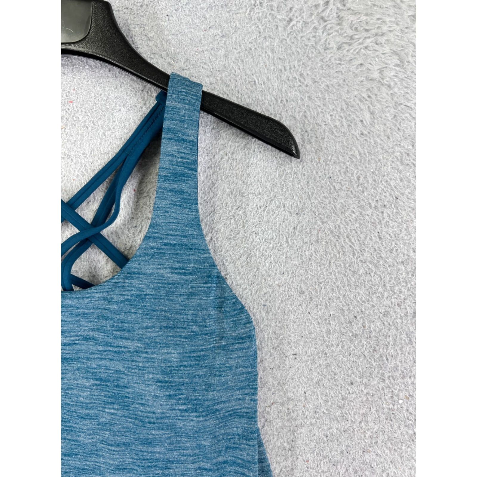 Lululemon Lululemon Shirt Women 4 Blue Free To Be Serene Tank Luxtreme Luon Yoga Sleeveless Casual Tank Size S / US 4 / IT 40 - 2 Thumbnail