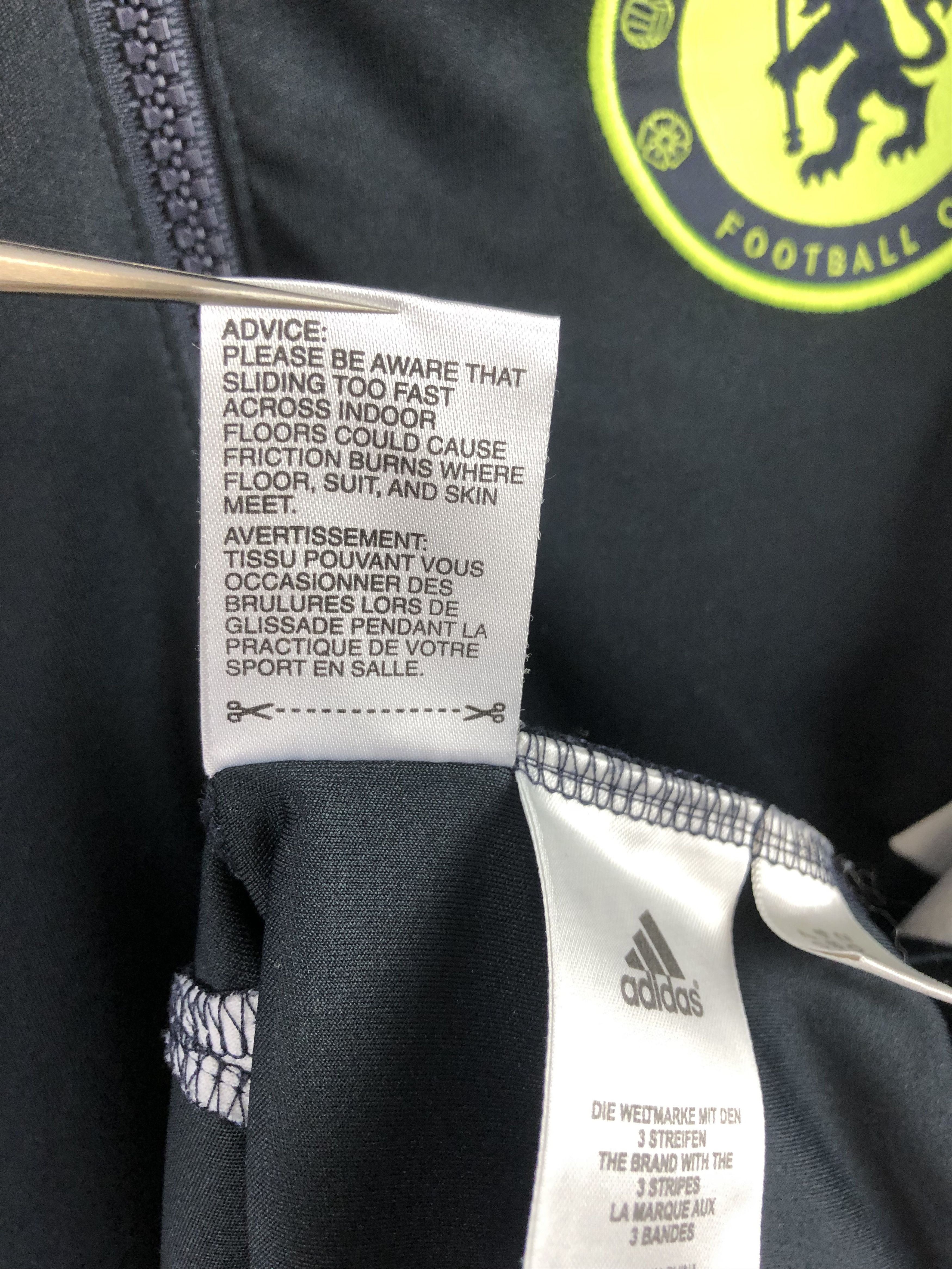 Adidas Vintage FC Chelsea Soccer Jacket Football Track Top Zip Rare Size US M / EU 48-50 / 2 - 12 Thumbnail