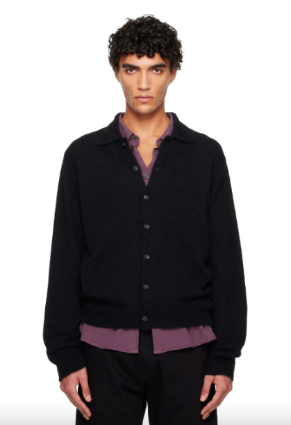 Our Legacy Evening Polo Cardigan Size US L / EU 52-54 / 3 - 5 Thumbnail