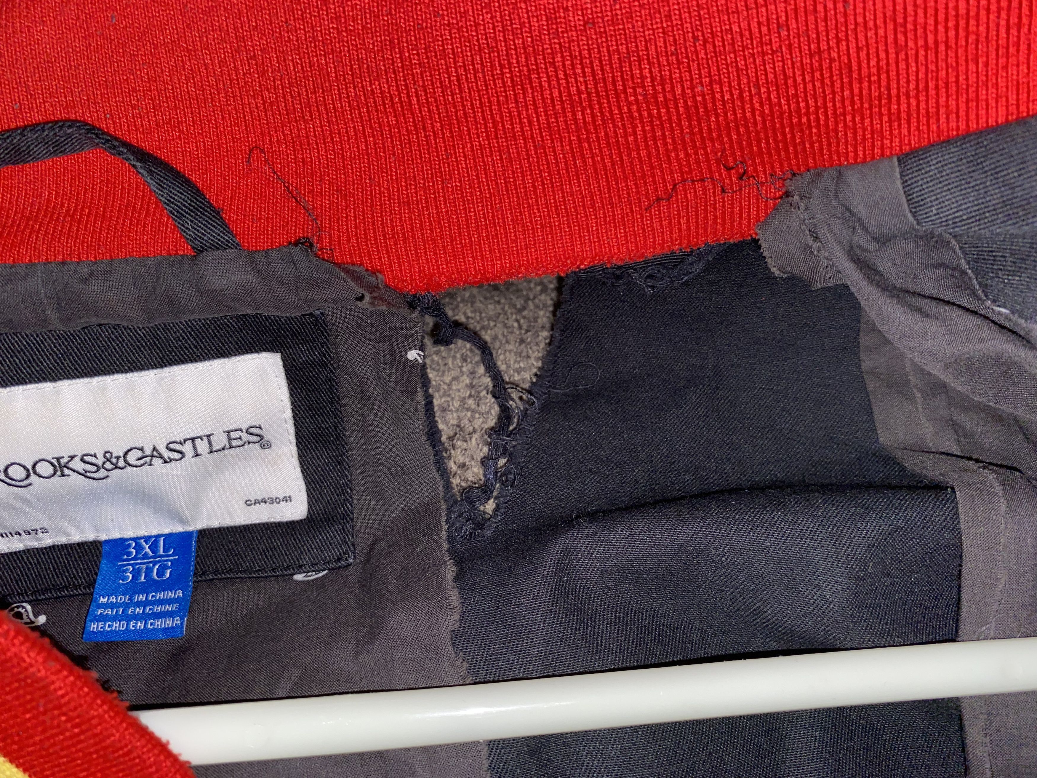 Crooks & Castles × Vintage Crooks and Castles vtg 2012 Varsity Bomber Jacket FLAW 3XL 2 Size US XXL / EU 58 / 5 - 10 Thumbnail