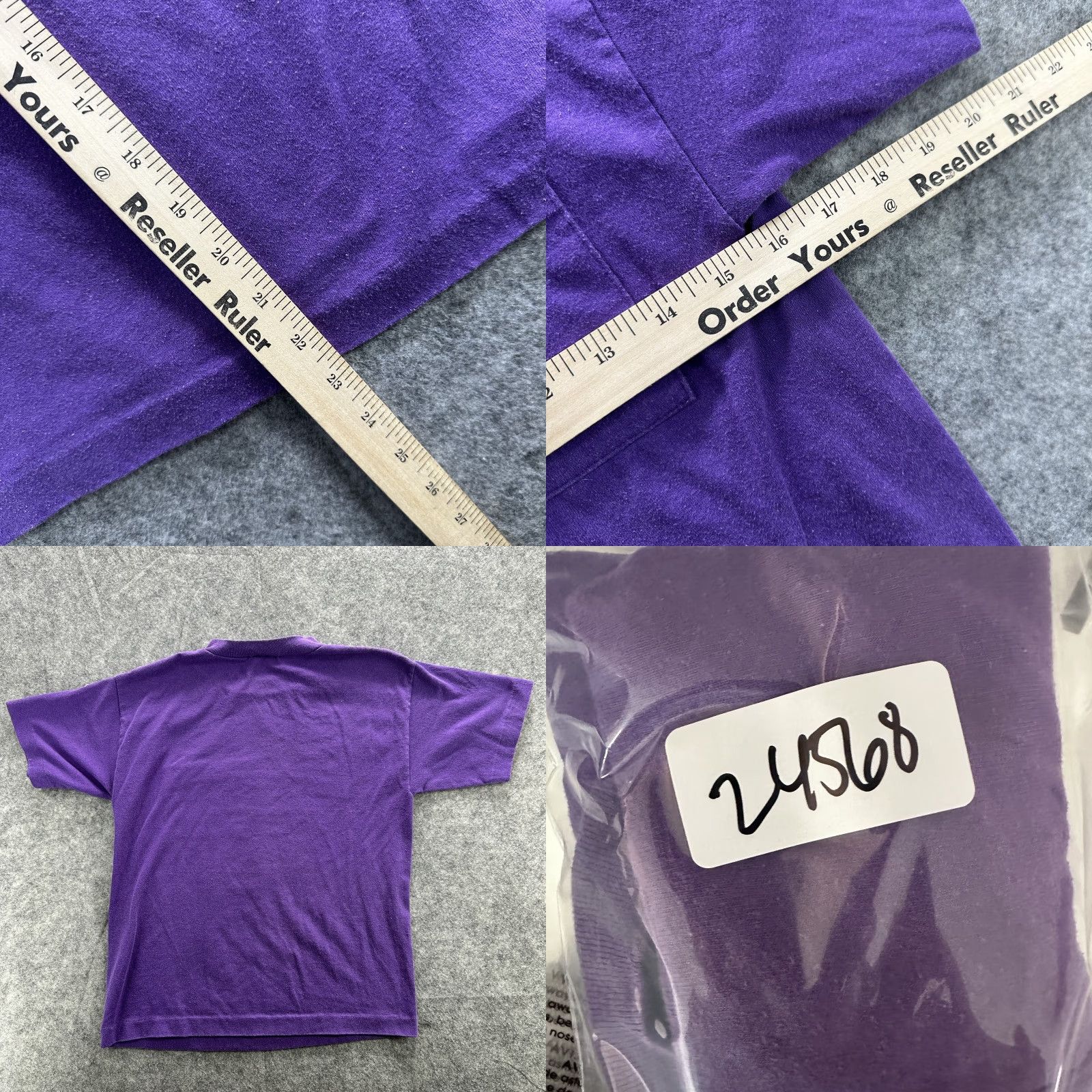 Other VINTAGE Purple Pocket Shirt Mens Large Crewneck Casual Short Sleeve Cotton Tee All Seasons Size US L / EU 52-54 / 3 - 8 Thumbnail