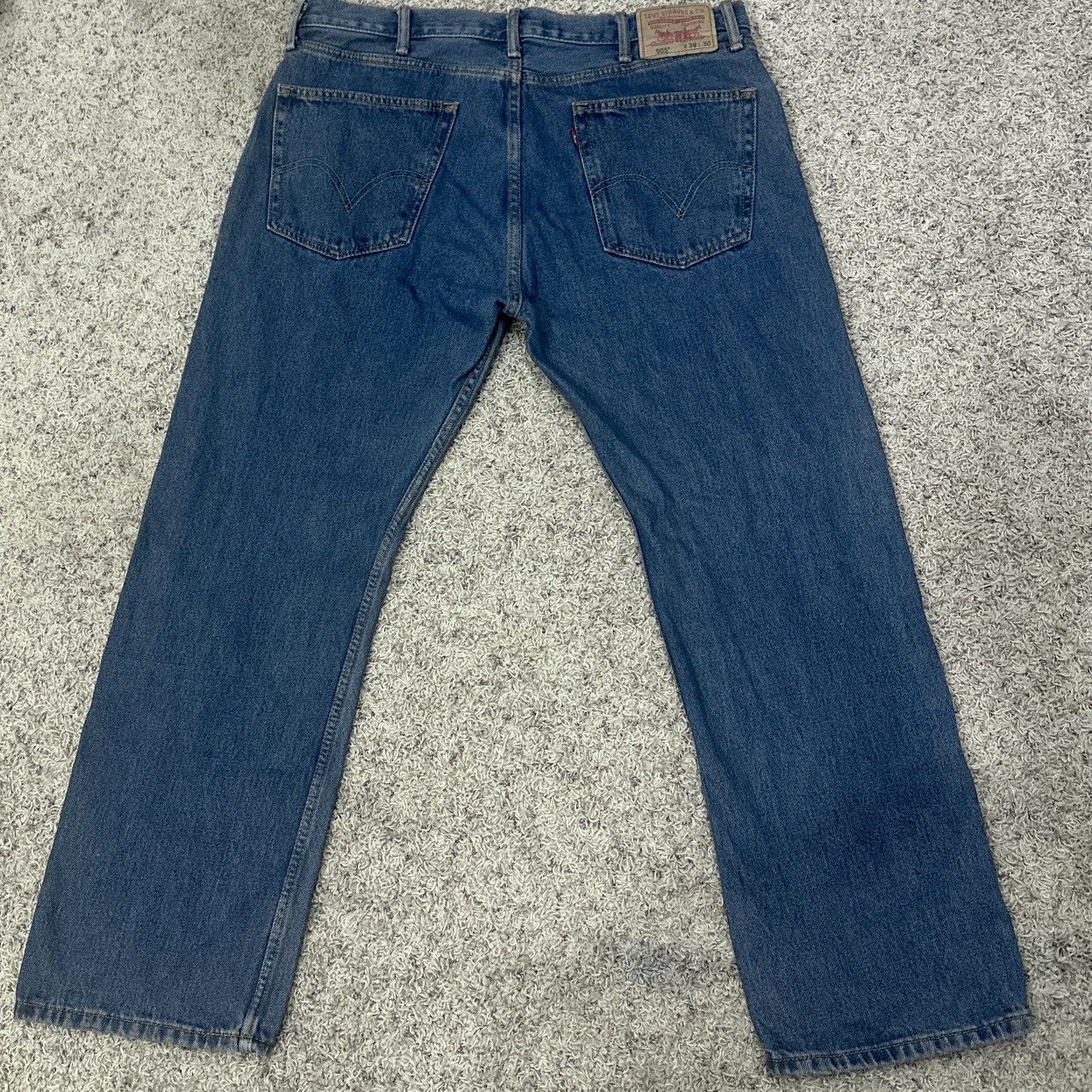 Levi's Vintage Levi’s 505 super thick 38x30 Size US 38 / EU 54 - 3 Thumbnail