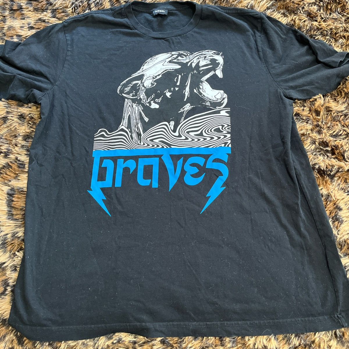 Diesel Diesel Black T-Just WI T-Shirt. Size US XXL / EU 58 / 5 - 2 Thumbnail