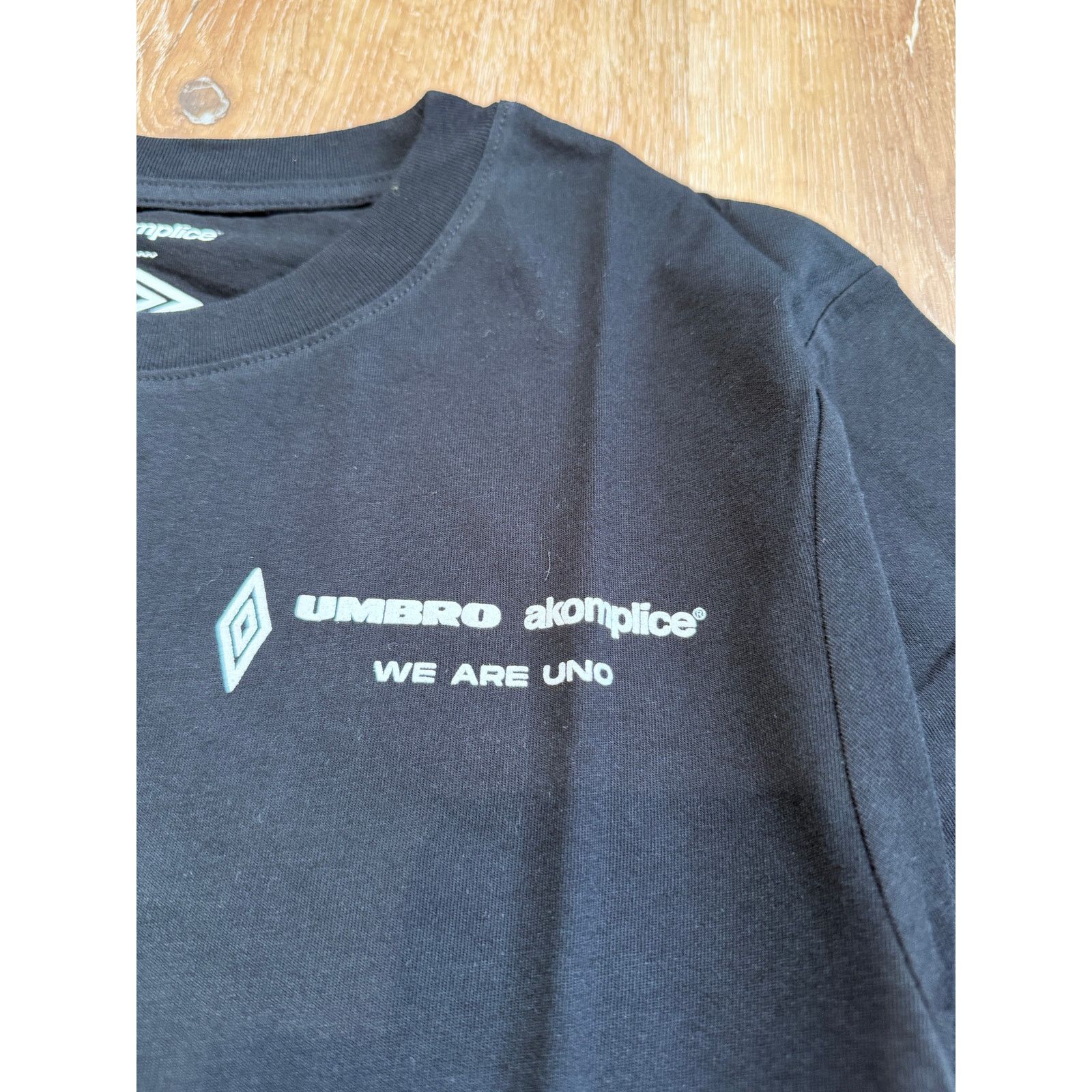 Umbro Akomplice x Umbro Uno Long Sleeve Tee Black NWT Size US S / EU 44-46 / 1 - 3 Thumbnail