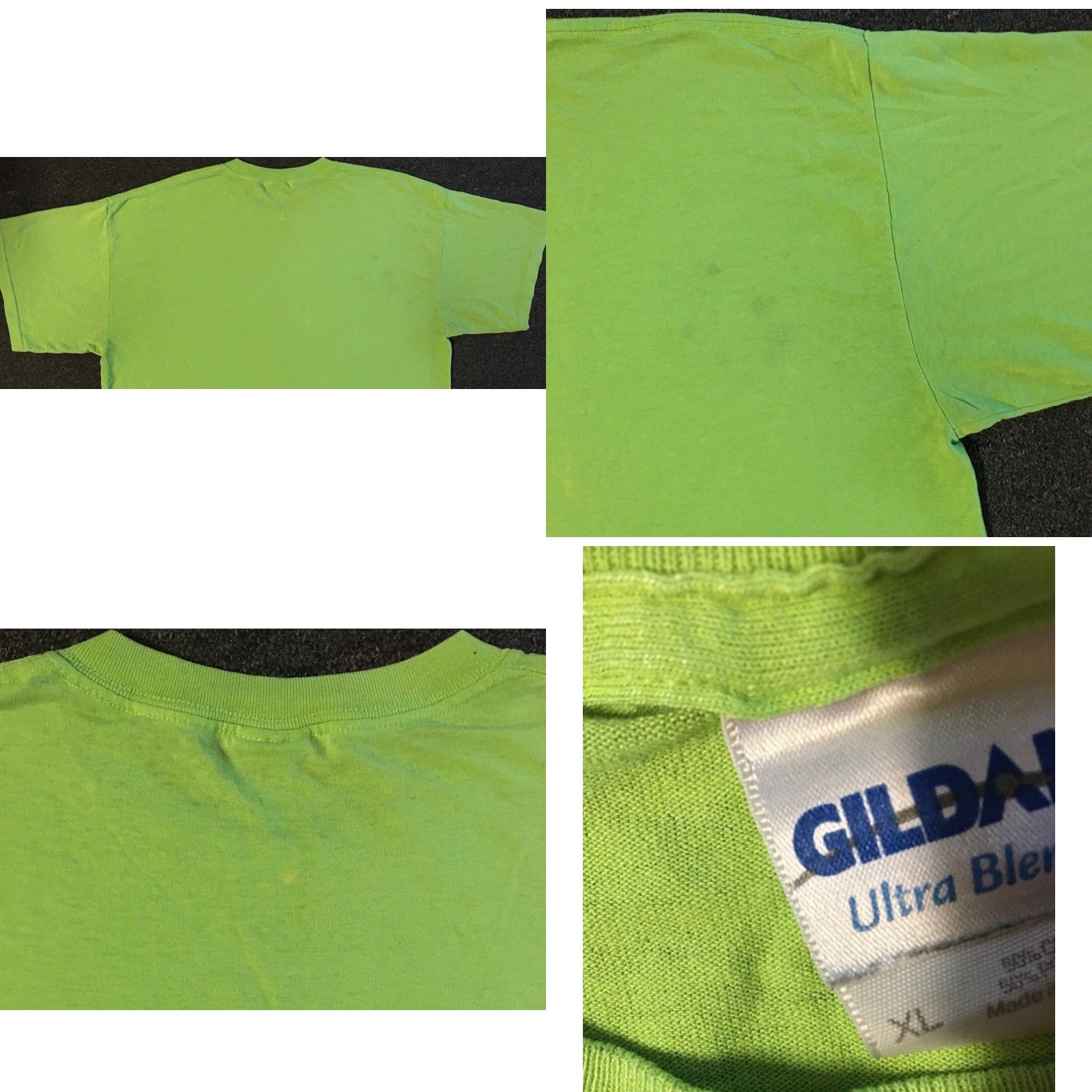 Vintage Vtg Louisiana Tech Faded Distress Shirt XL Neon College Skate Surf Grunge Y2K 90 Size US XL / EU 56 / 4 - 9 Thumbnail