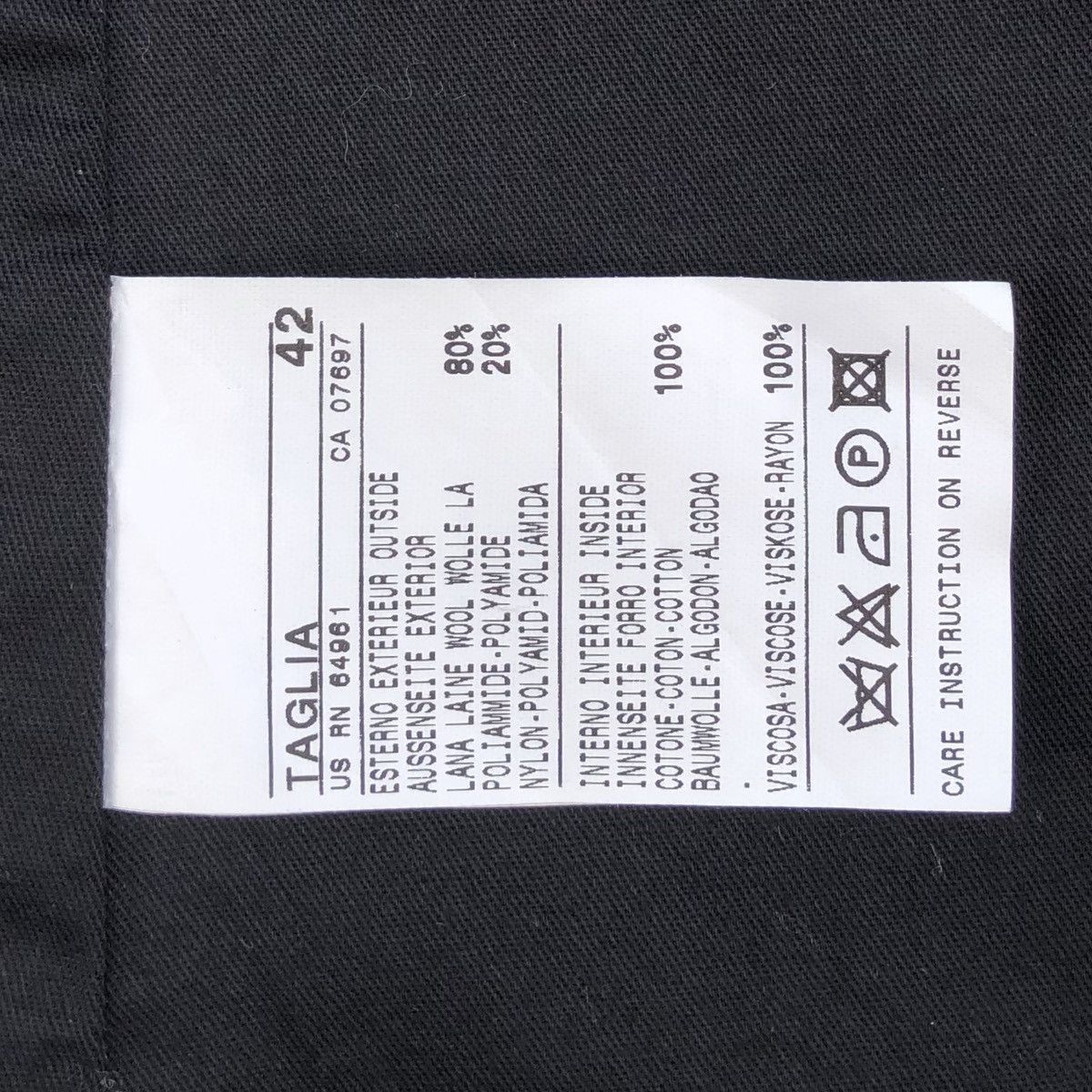 Benetton Grails‼️United Colors Benetton Zipper Blazer suit slim black Size US M / EU 48-50 / 2 - 19 Thumbnail