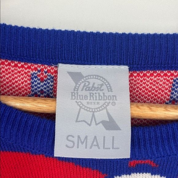 Pabst Blue Ribbon Pabst Blue Ribbon Holiday Ugly Christmas Sweater Mens Size S Size US S / EU 44-46 / 1 - 4 Thumbnail