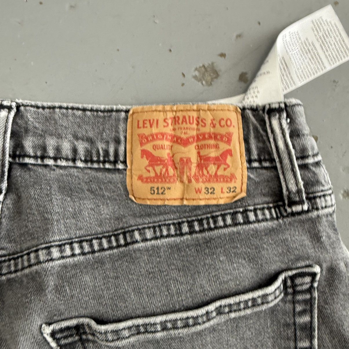 Levi's Levis Gray Denim Pants Size US 32 / EU 48 - 4 Thumbnail