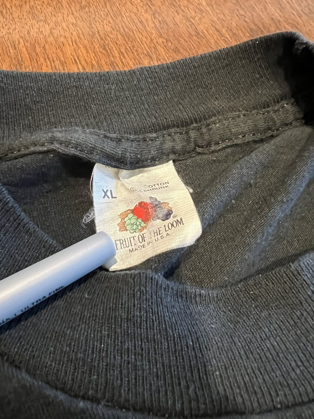 Fruit Of The Loom 80s Single Stitch Fruit of the Loom Pocket Tee Size US XL / EU 56 / 4 - 3 Thumbnail