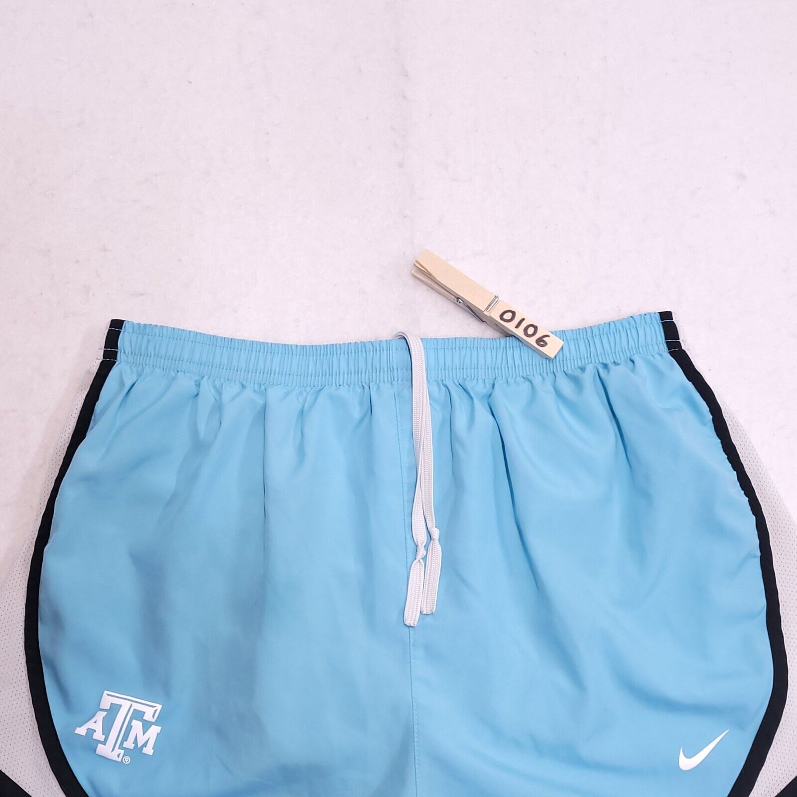 Nike Nike Dri Fit Athletic Shorts Womens Size Medium M Blue White Size 28" / US 6 / IT 42 - 1 Thumbnail