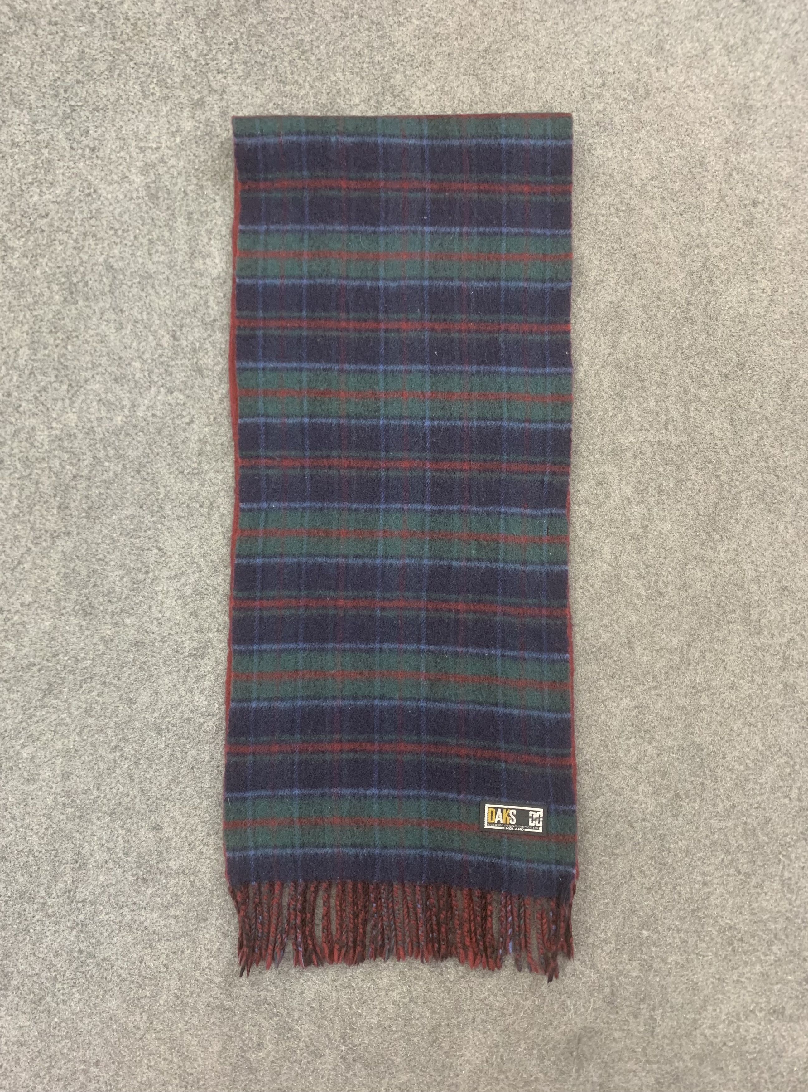 DAKS DAKS Scarf Wool Muffler Neck Wrap BL9241 Size ONE SIZE - 2 Thumbnail