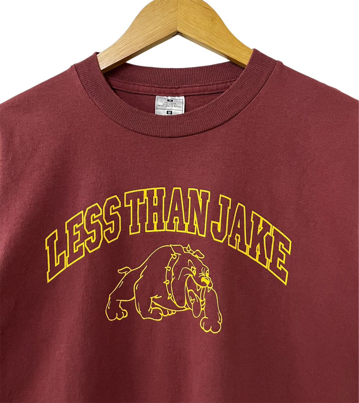 Band Tees VINTAGE 90s LESS THAN JAKE AMERICAN SKA PUNK BAND TSHIRT Size US M / EU 48-50 / 2 - 4 Thumbnail