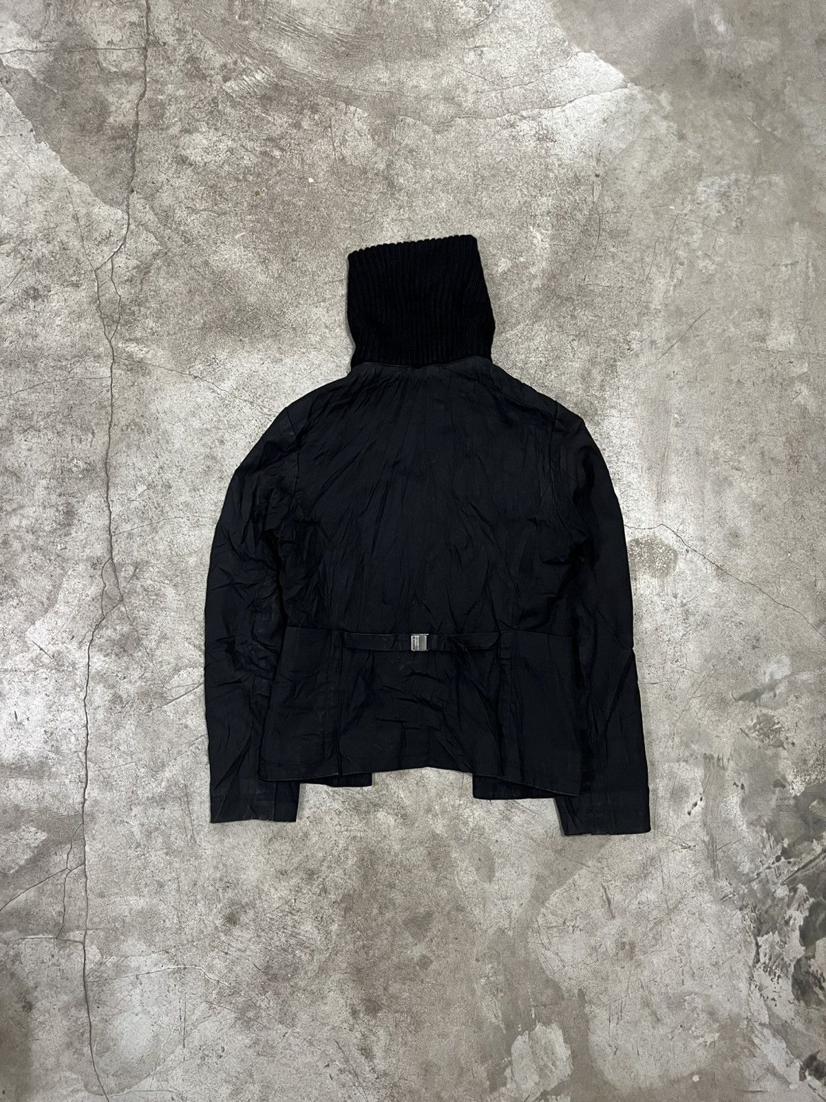 Dirk Bikkembergs Archive Dirk Bikkembergs Cropped Asymmetric Technical Jacket Size US XS / EU 42 / 0 - 4 Thumbnail