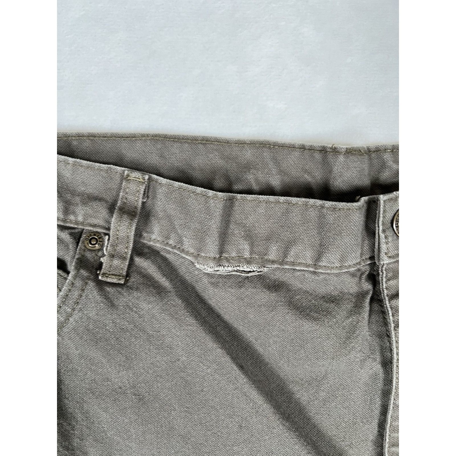 Dickies Vintage Dickies Carpenter Pants Faded Olive Green Size 44x30 Size US 36 / EU 52 - 5 Thumbnail