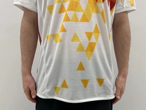 Adidas Spain National 2015 2016 Away Jersey Shirt Soccer Football Size US L / EU 52-54 / 3 - 4 Thumbnail