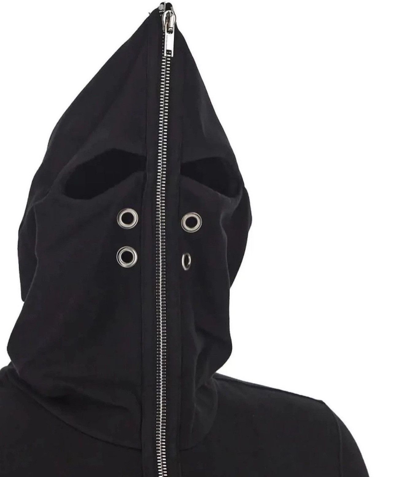 Japanese Brand Oversize Style Zip Up Mask Hoodie Size US M / EU 48-50 / 2 - 5 Thumbnail