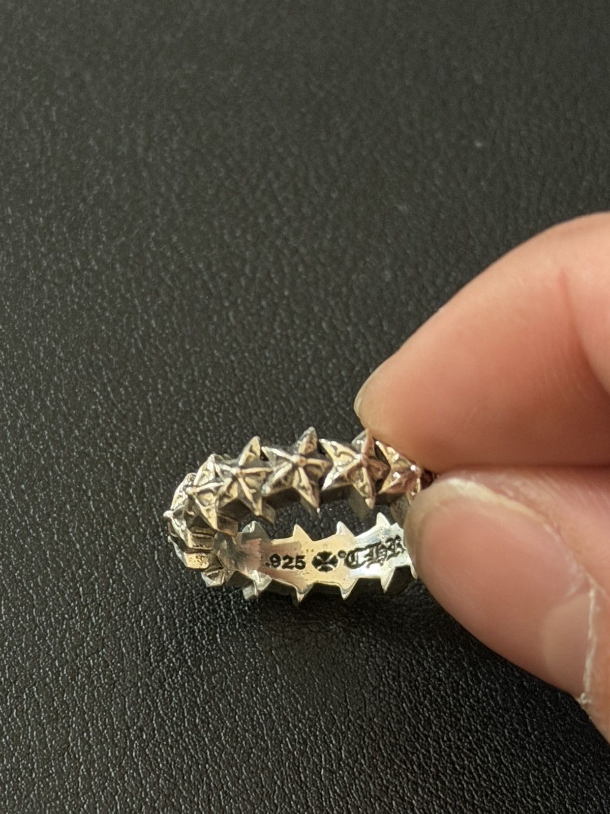 Chrome Hearts Ch 5 Point Star Ring 4.5 Size ONE SIZE - 3 Thumbnail