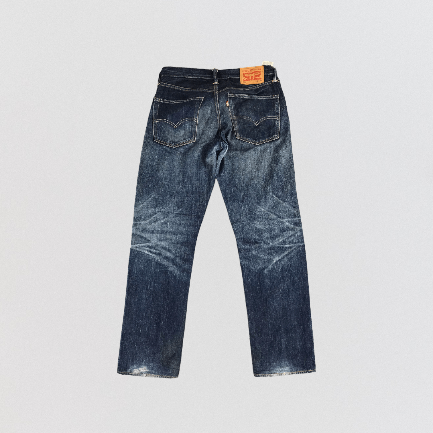 Levi's × Vintage Rusty Levis 503 Jeans-JM114 Size US 33 - 3 Thumbnail