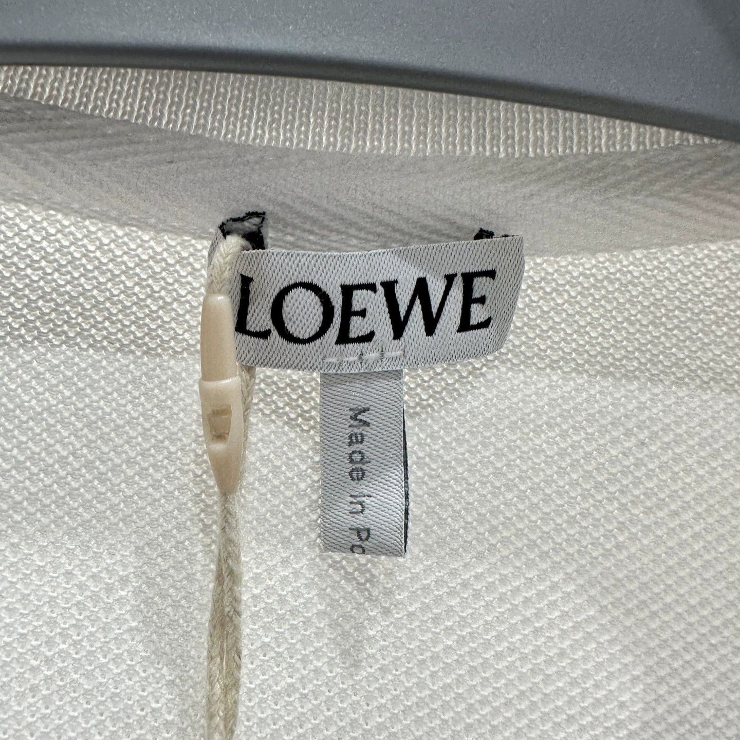 Loewe Loewe Logo Oversized XS Cotton Polo Shirt Size XS / US 0-2 / IT 36-38 - 3 Thumbnail