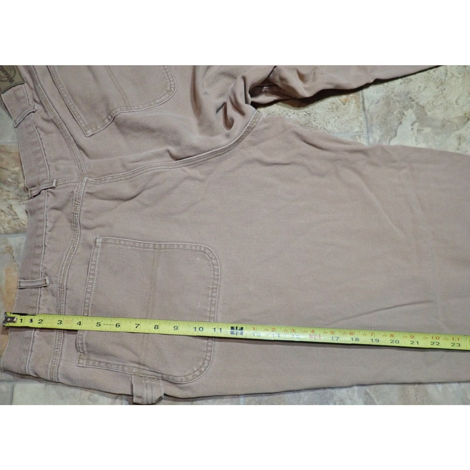 Carhartt VINTAGE WearGuard 211 Carpenter Jeans Work Pants Brown Canvas 42x27 Adult Mens 2000s Size US 42 / EU 58 - 7 Thumbnail