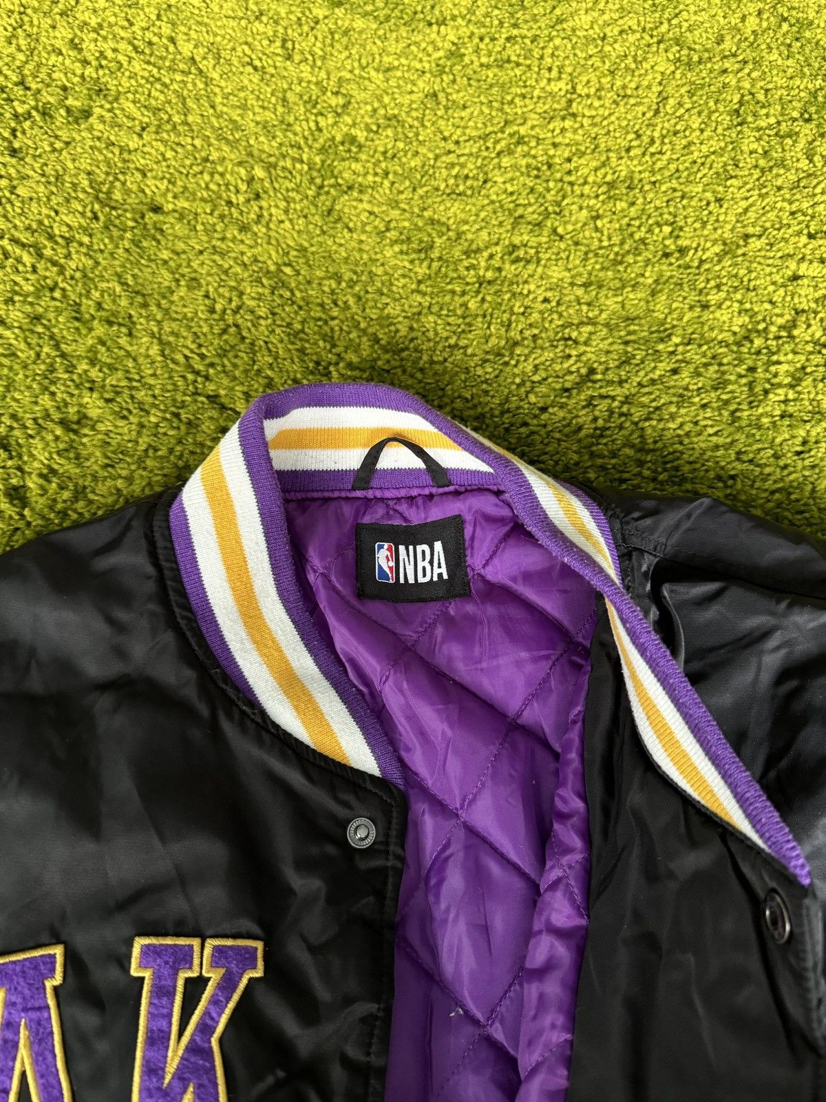 NBA NBA Lakers official varsity bomber jacket Size US M / EU 48-50 / 2 - 4 Thumbnail