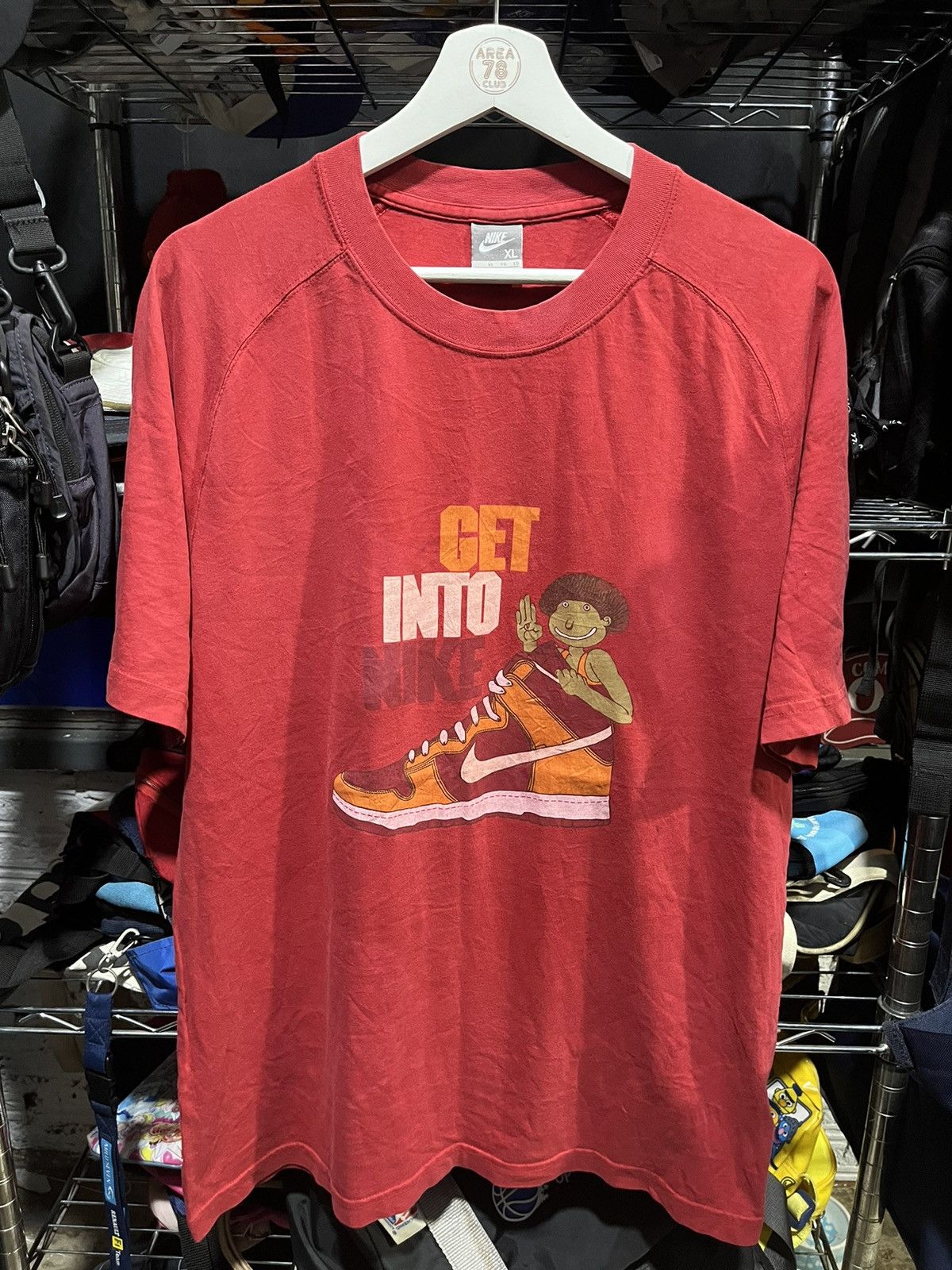 Nike Nike Get Into Nike Dunk Tee 00s Size US XL / EU 56 / 4 - 1 Thumbnail