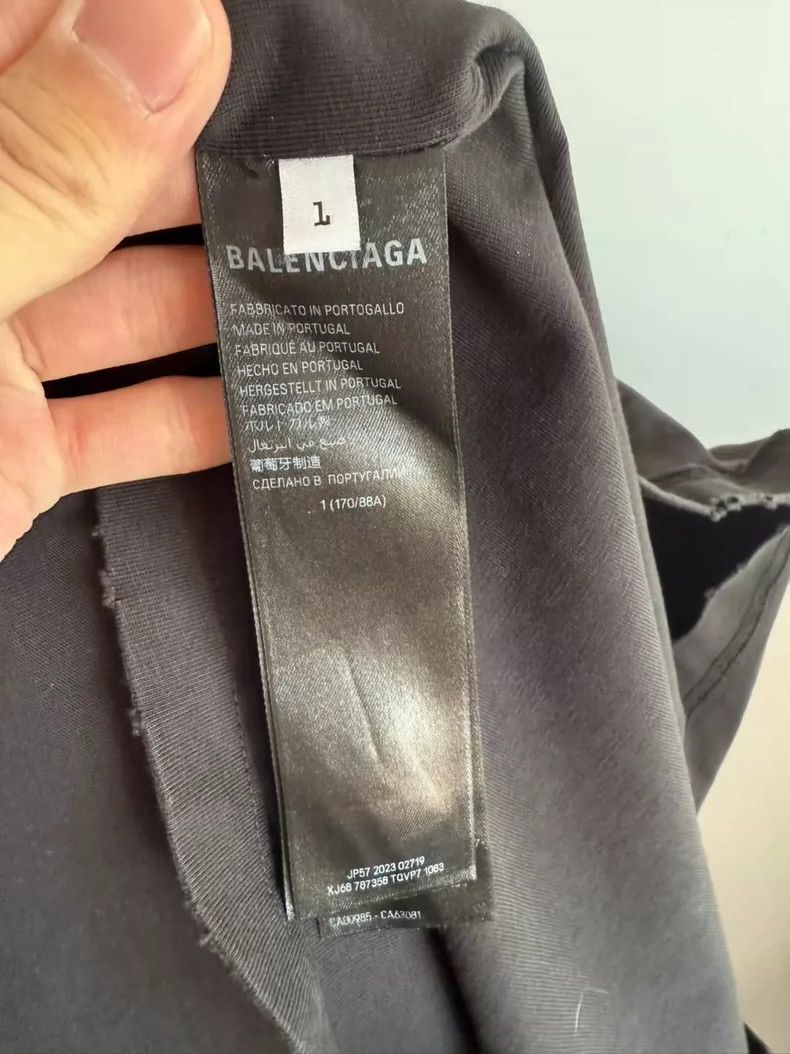 Balenciaga Balenciaga 24ss New Antwerp Short Sleeve 2501-Nextarrow Size US S / EU 44-46 / 1 - 4 Thumbnail